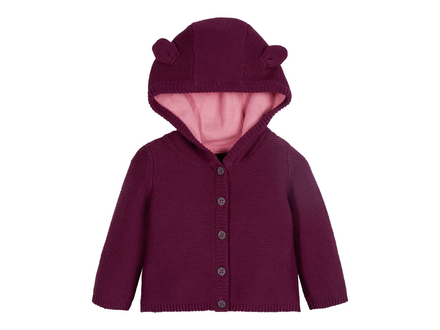 Golfino da neonati Lupilu, prezzo 6.99 €
Con le orecchie
- GOTS
