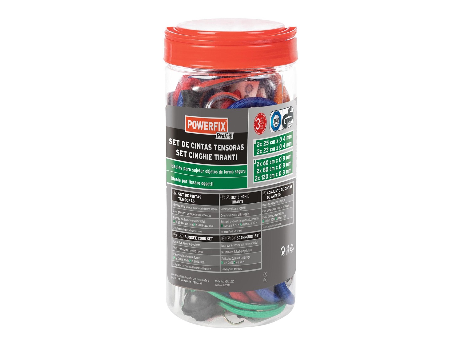 Set cinghie tiranti Powerfix, prezzo 8.99 €
- Con stabili ganci di fissaggio
- ...