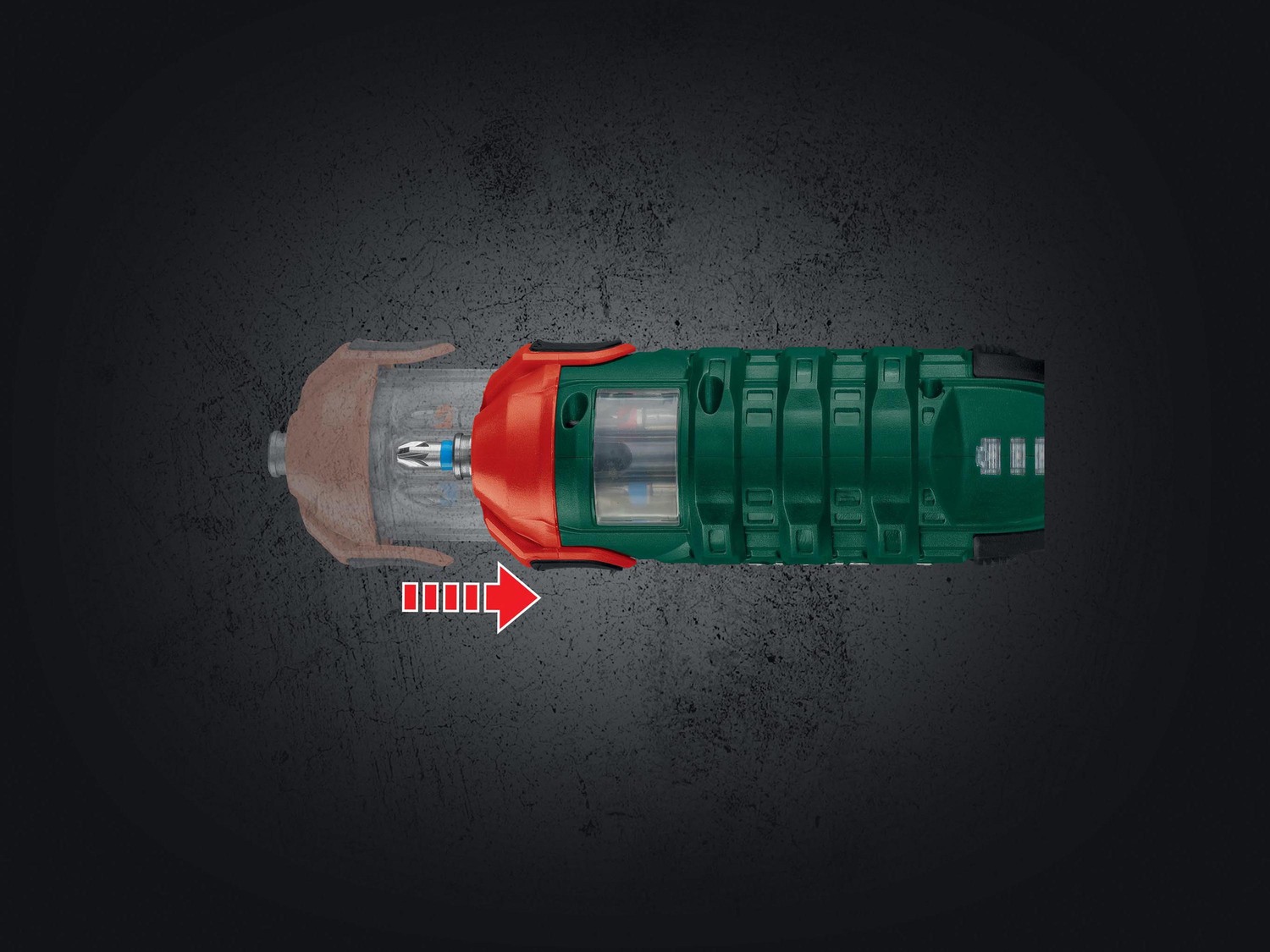 Avvitatore ricaricabile a pistola Parkside, prezzo 14.99 €
- Con portabit ...