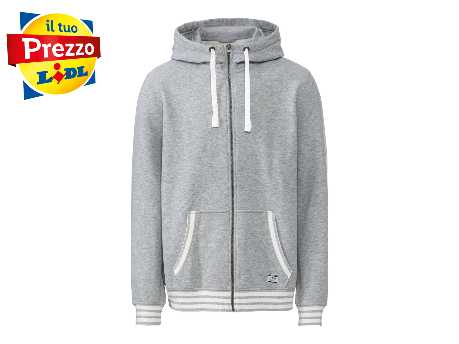 Felpa da uomo Livergy, prezzo 12.99 €
Misure: S-XL
- Oeko tex NEW