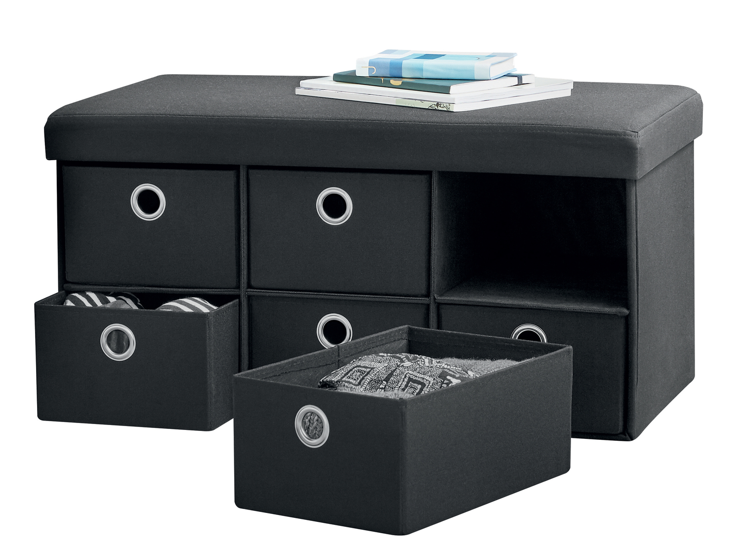 Cassapanca con 6 cassetti Livarno Living, prezzo 39.99 €
- Con seduta ...
