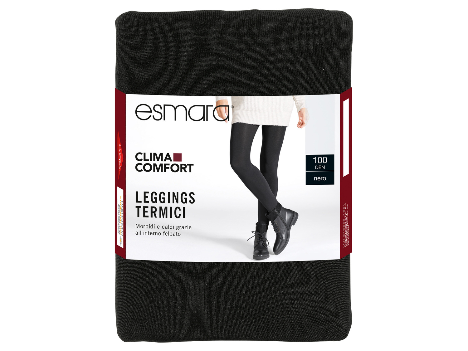 Collant o leggings termici da donna 100 DEN Esmara, le prix 3.99 €
Misure: ...