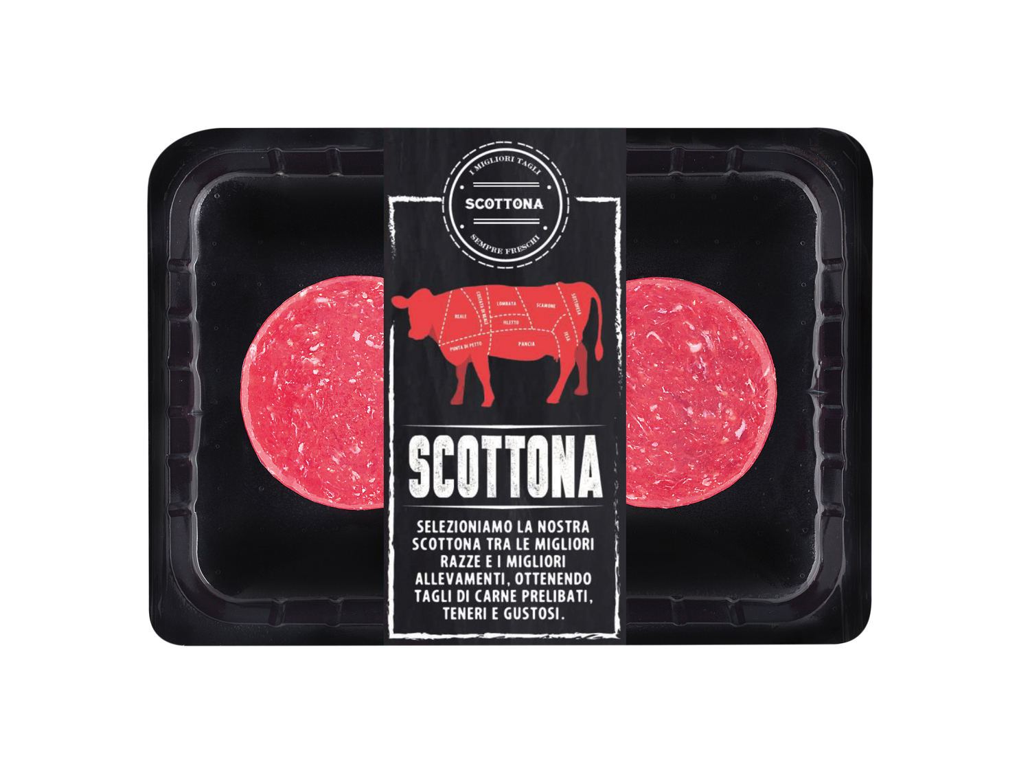 Tartare di scottona , le prix 2.99 €
- Da condire a crudo con olio, ...
