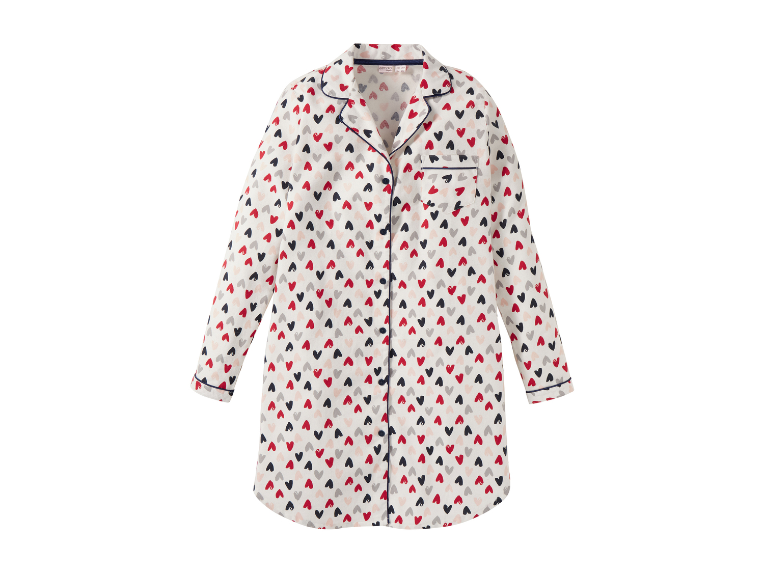 Maxi t-shirt da notte per donna Esmara Lingerie, le prix 6.99 €
Misure: ...