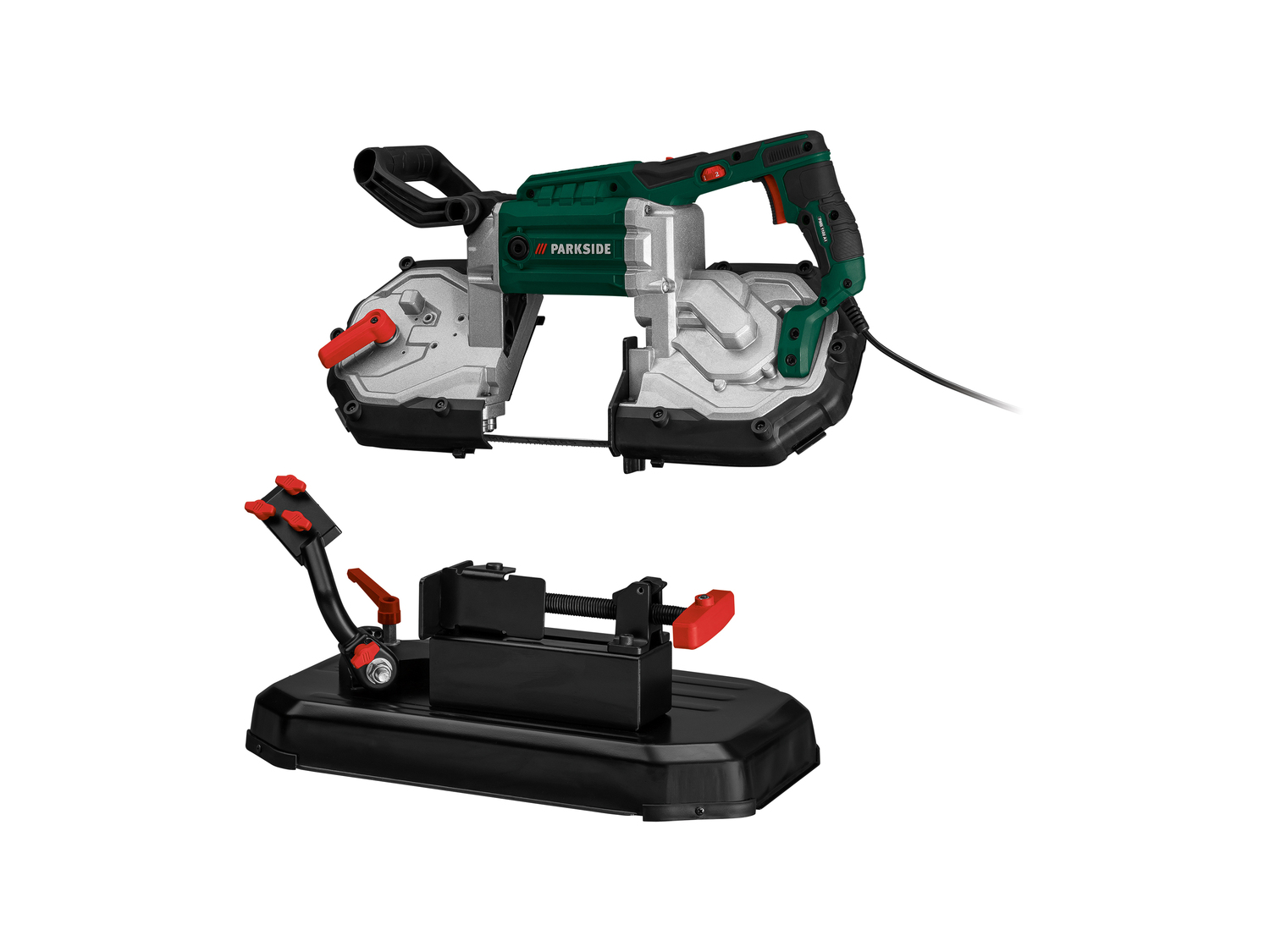 Sega a nastro per metallo Parkside, le prix 119.00 €
- Per tagliare ...