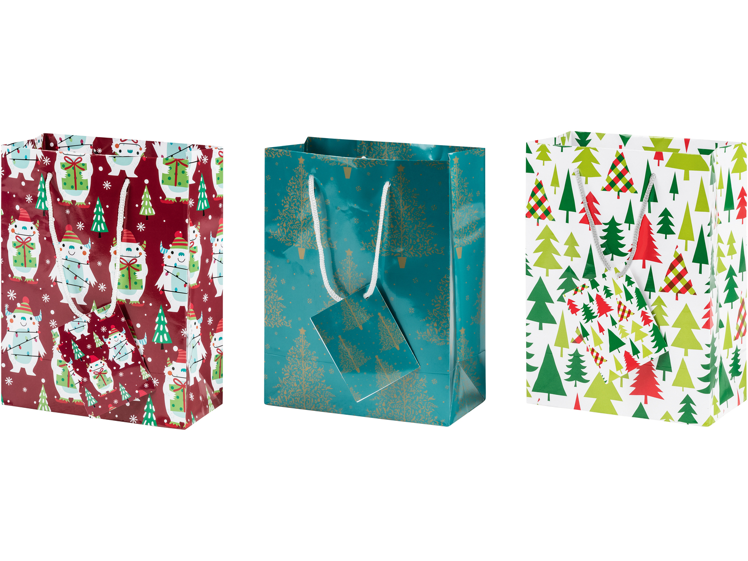 Set sacchetti regalo Melinera, le prix 1.99 &#8364; 
4 o 6 pezzi 
- Con bigliettini ...