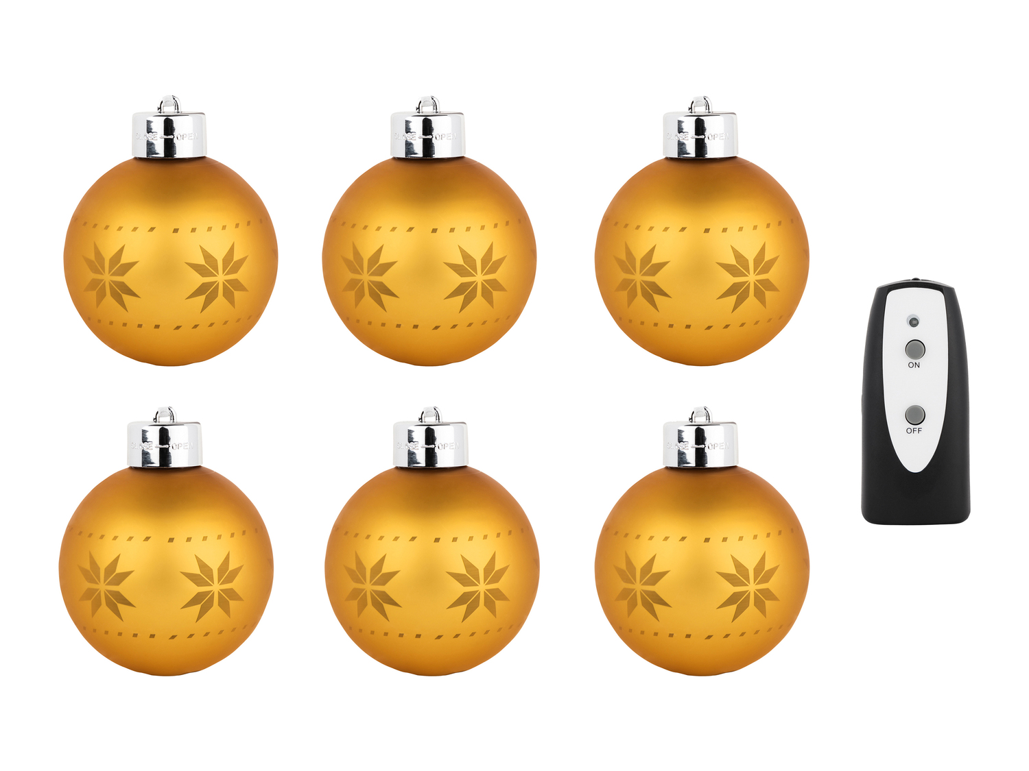 Set palline natalizie con LED Melinera, le prix 19.99 €
5 o 6 pezzi
- ...
