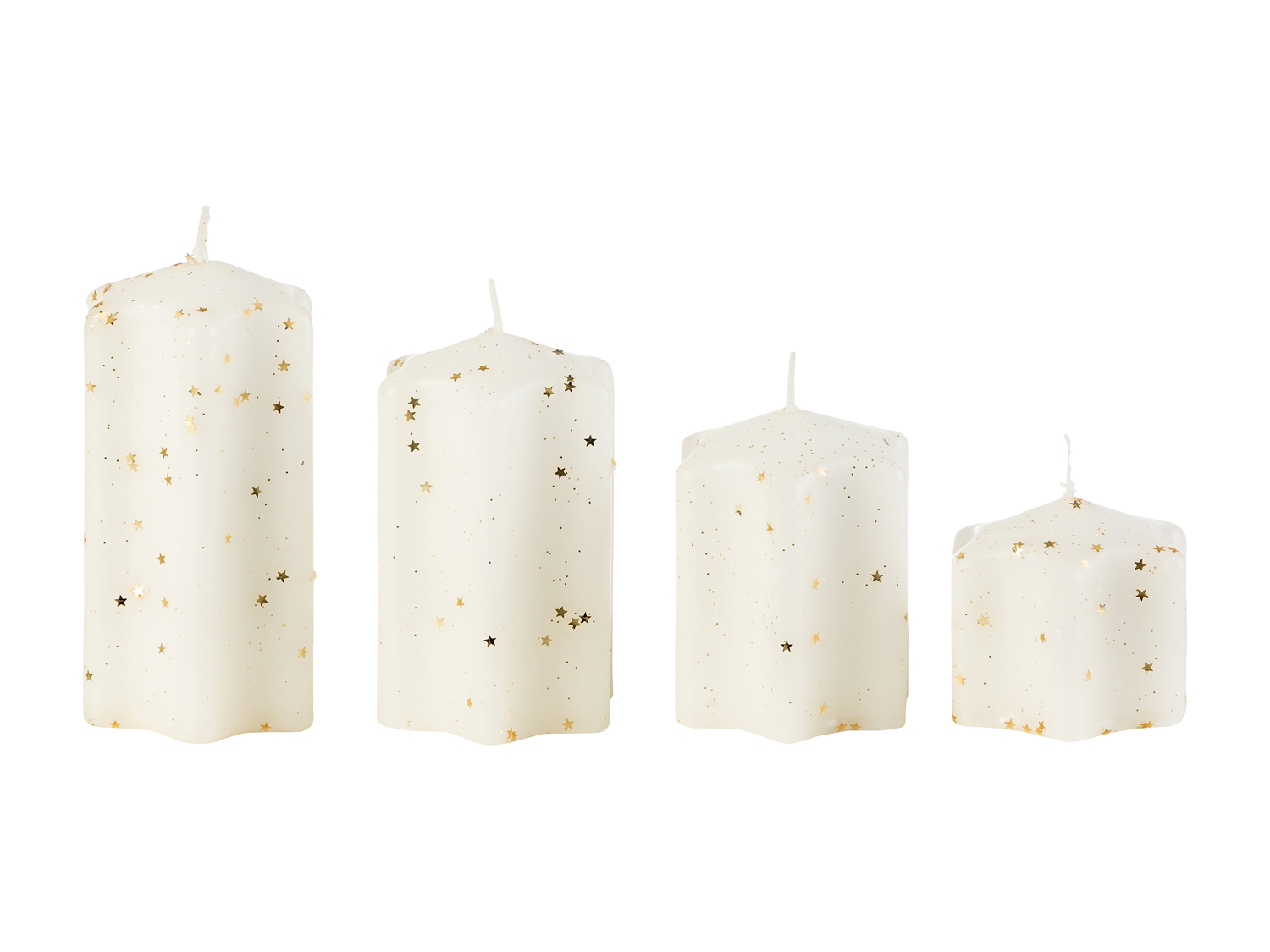 Set candele Melinera, le prix 1.99 €
4 pezzi
Caratteristiche