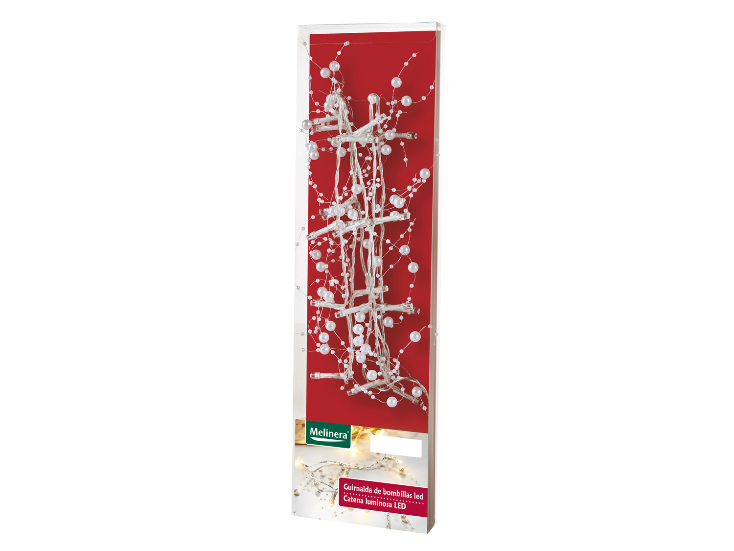 Catena luminosa 20 LED Melinera, le prix 4.99 €
- Luce bianca calda
- ...