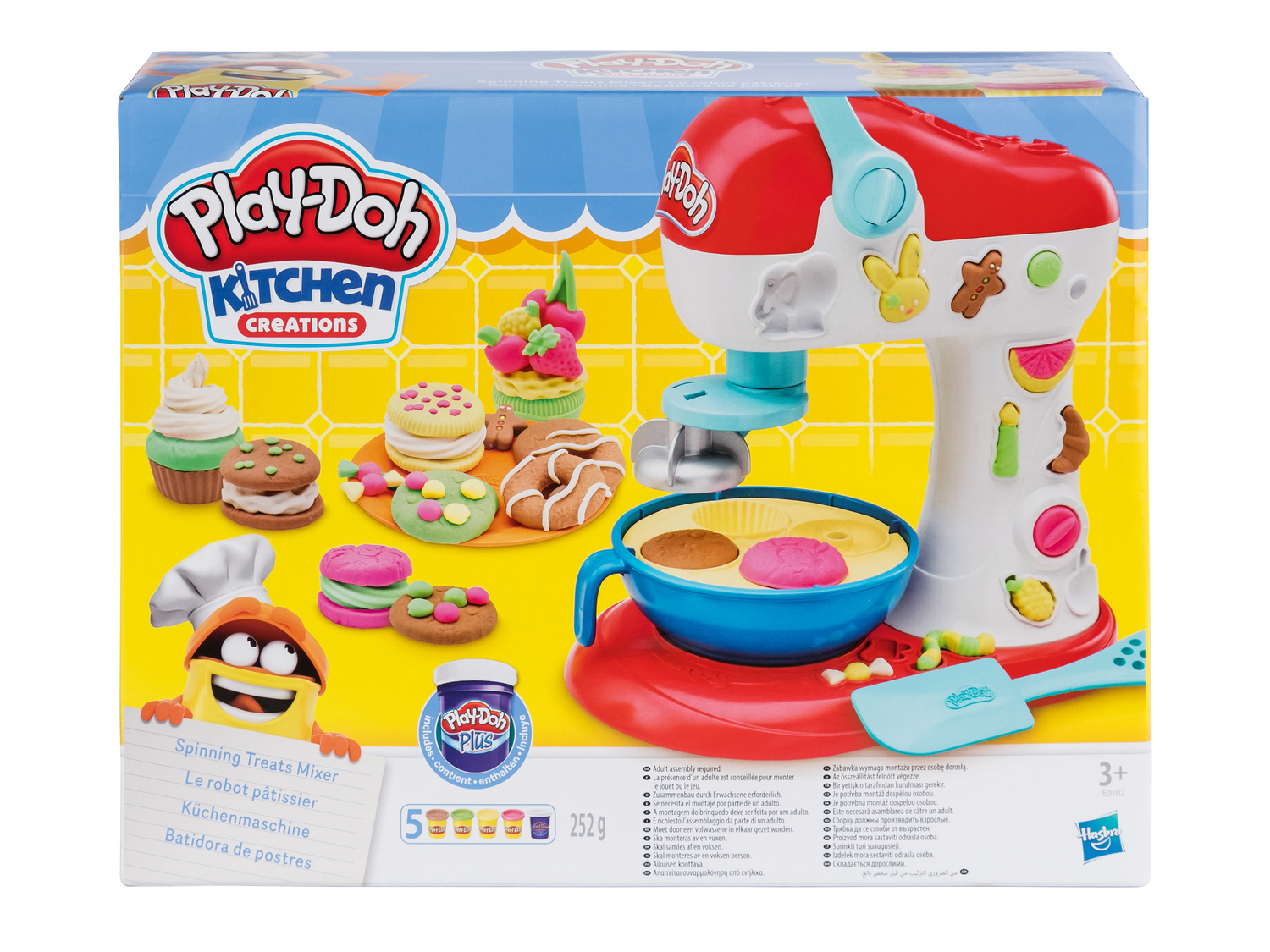 Pasta da modellare Play-Doh, le prix 14.99 €
- 5 vasetti
Caratteristiche