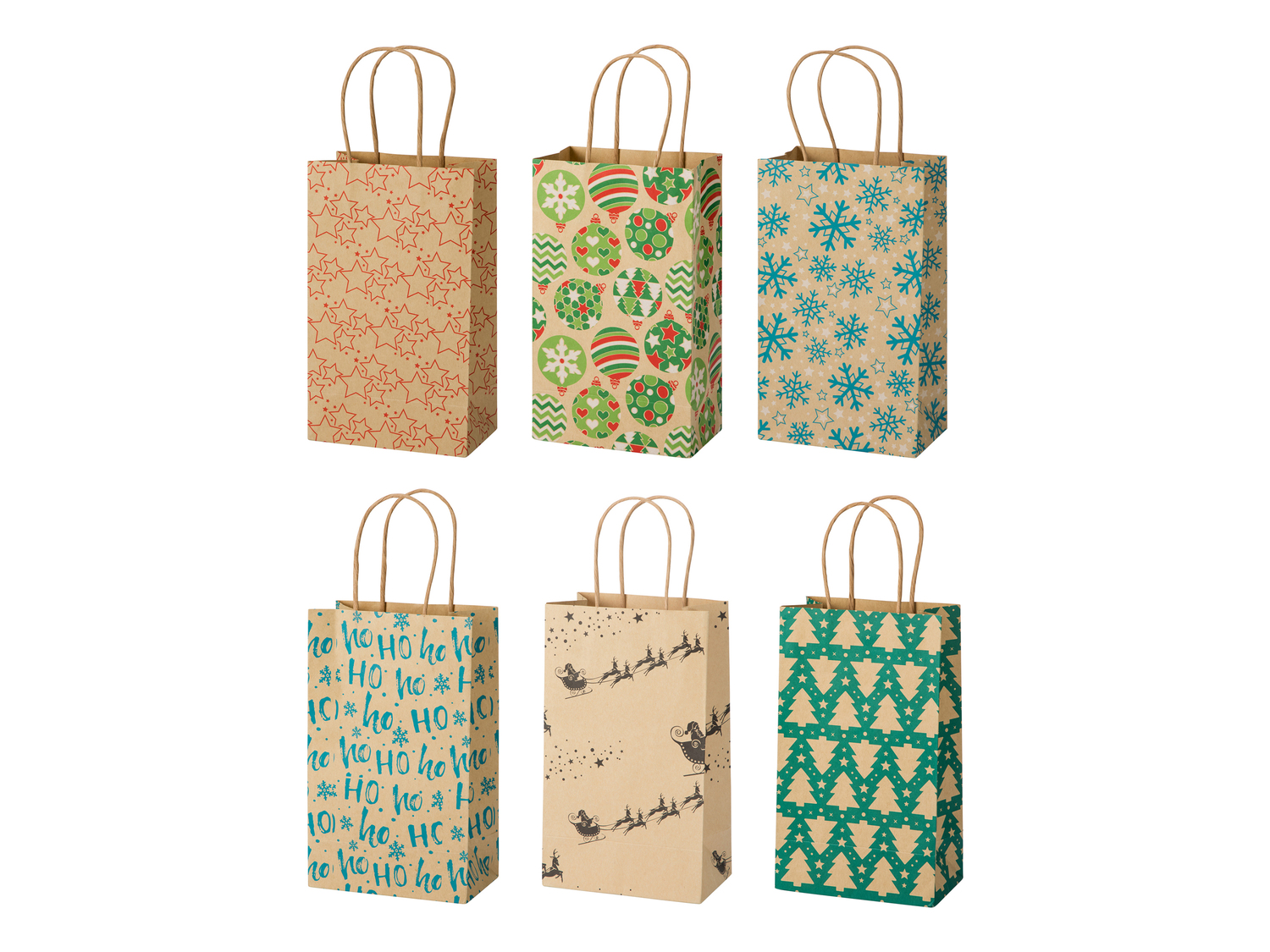 Set sacchetti regalo Melinera, le prix 1.99 €
3 o 6 pezzi
- 22 x 13 ...