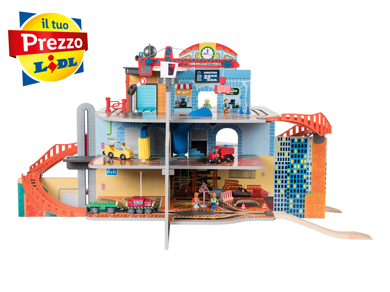 Set stazione XXL in legno , le prix 49.00 €
- Con accessori
- Lunghezza ...