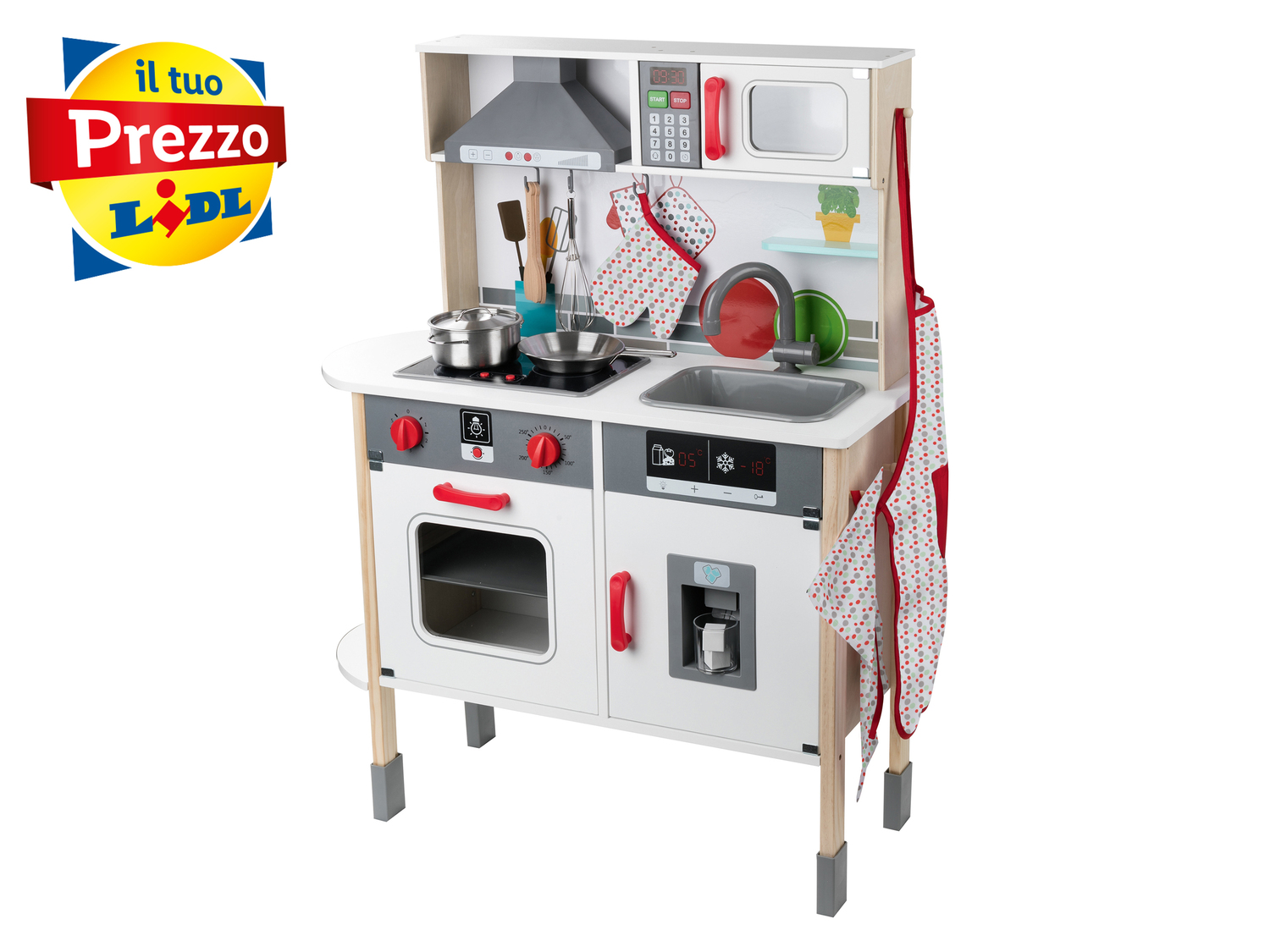 Cucina giocattolo in legno , le prix 49.00 €
- Con accessori
- Regolabile ...
