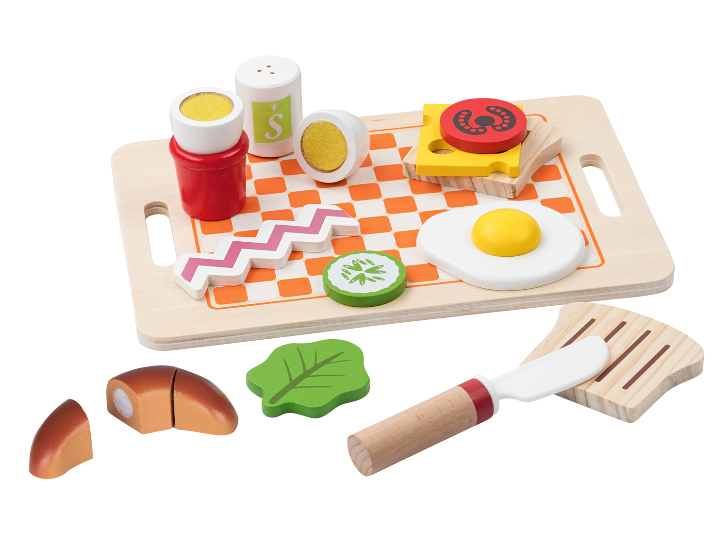Set alimenti giocattolo in legno , le prix 4.99 €
- Età consigliata: ...