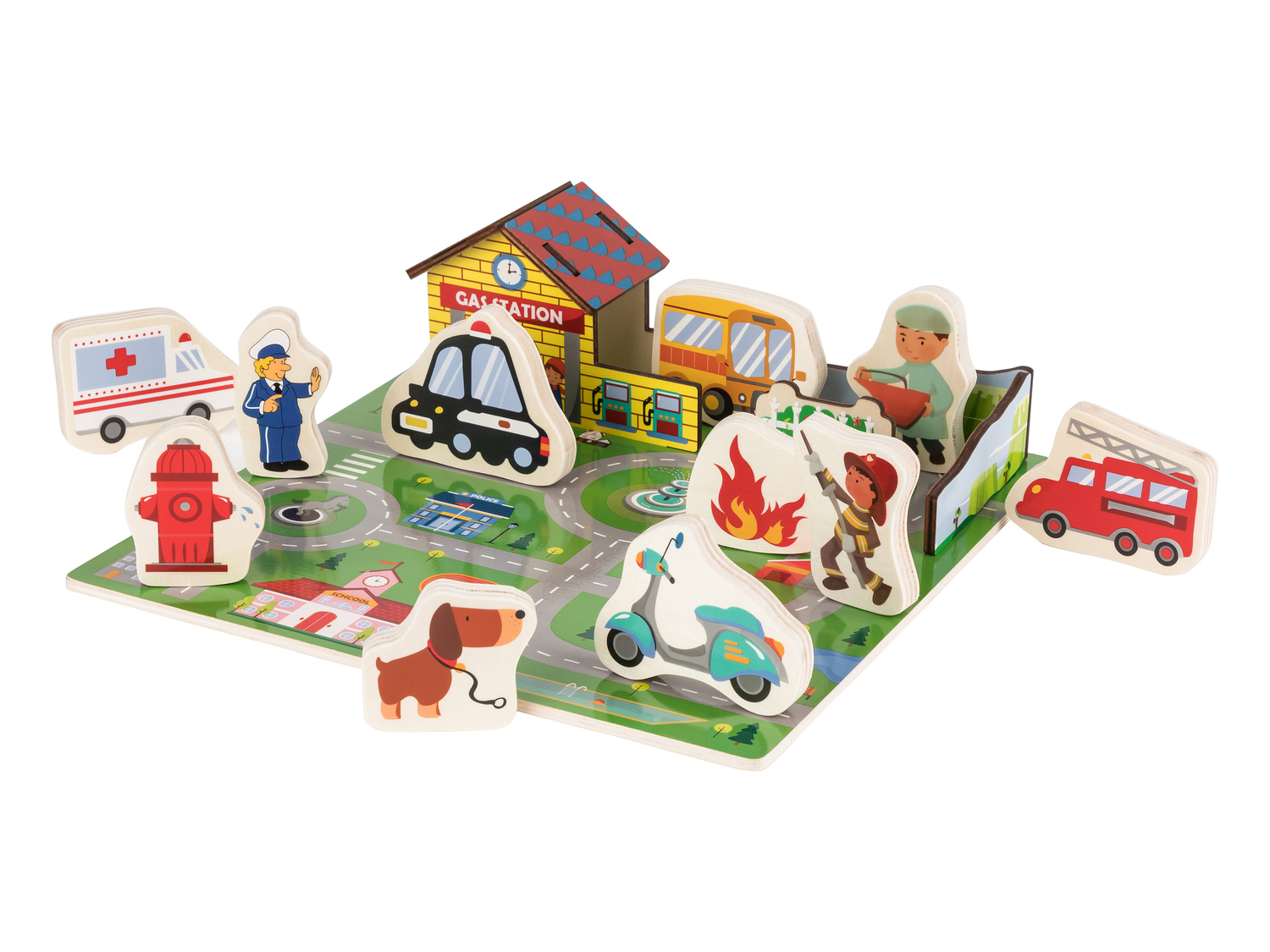 Puzzle ad incastro 3D in legno , le prix 6.99 €
- Età consigliata: ...