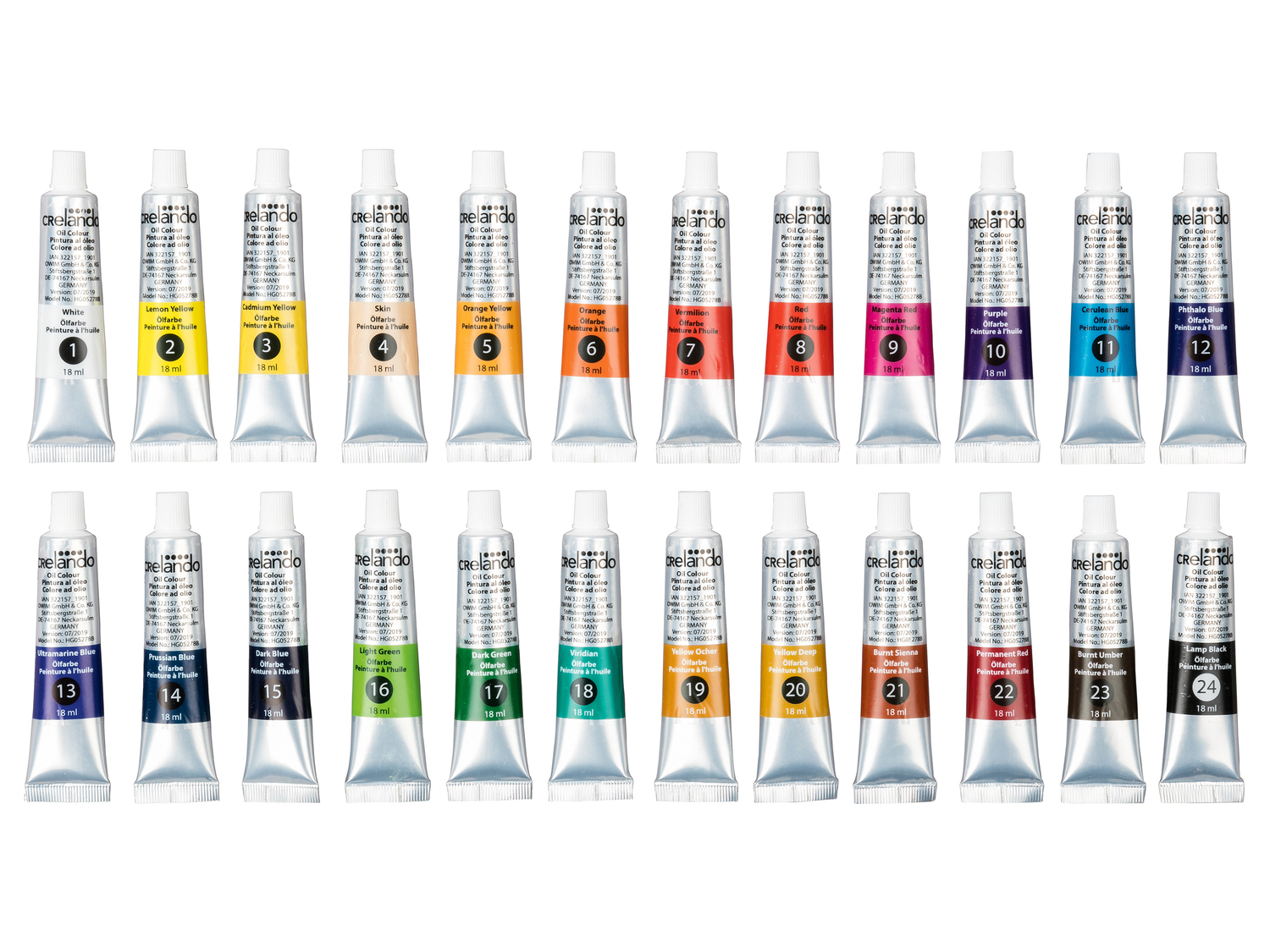 Colori acrilici, ad olio o acquerelli Crelando, le prix 4.99 €
- Colori ...