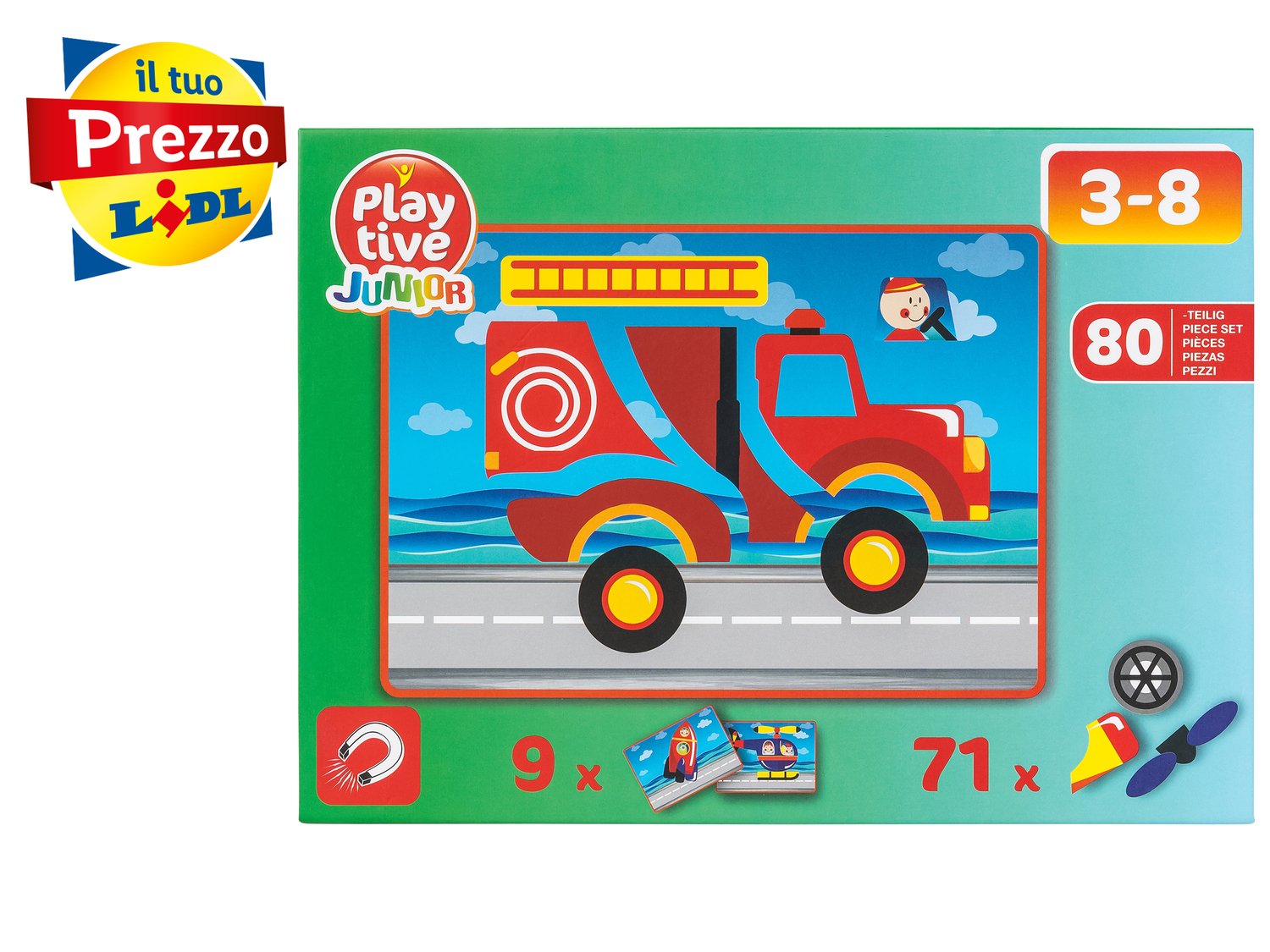 Gioco magnetico Playtive Junior, le prix 4.99 €
- Età consigliata: ...