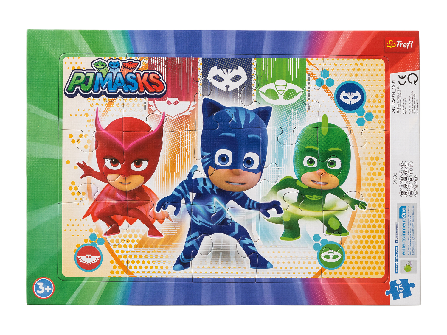 Puzzle Disney Trefl, prezzo 1.99 €
15 o 30 pezzi
Caratteristiche