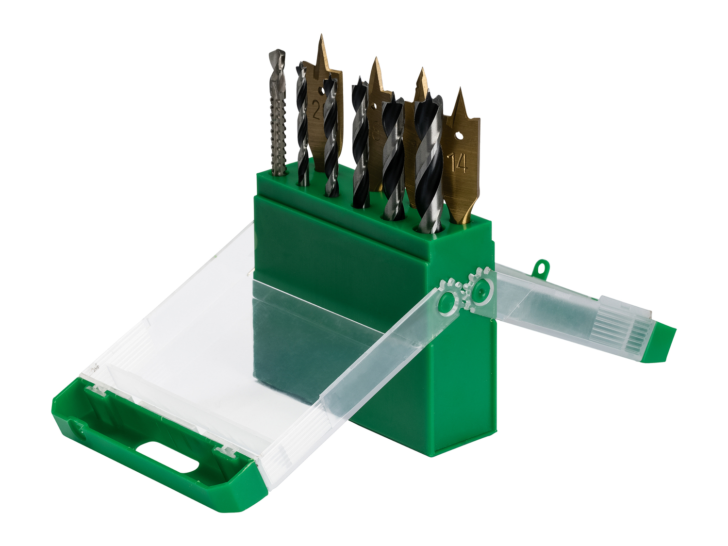 Set punte da trapano o set raspe e mole per legno Parkside, prezzo 7.99 € 
10 ...