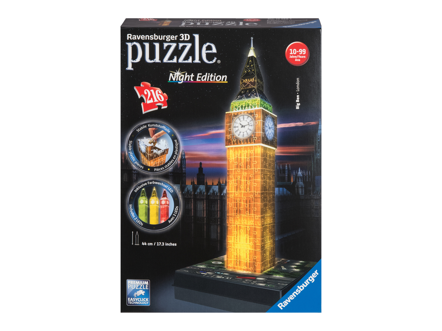 Puzzle 3D con LED "Ravensburger" Ravensburger, prezzo 19.99 € ...