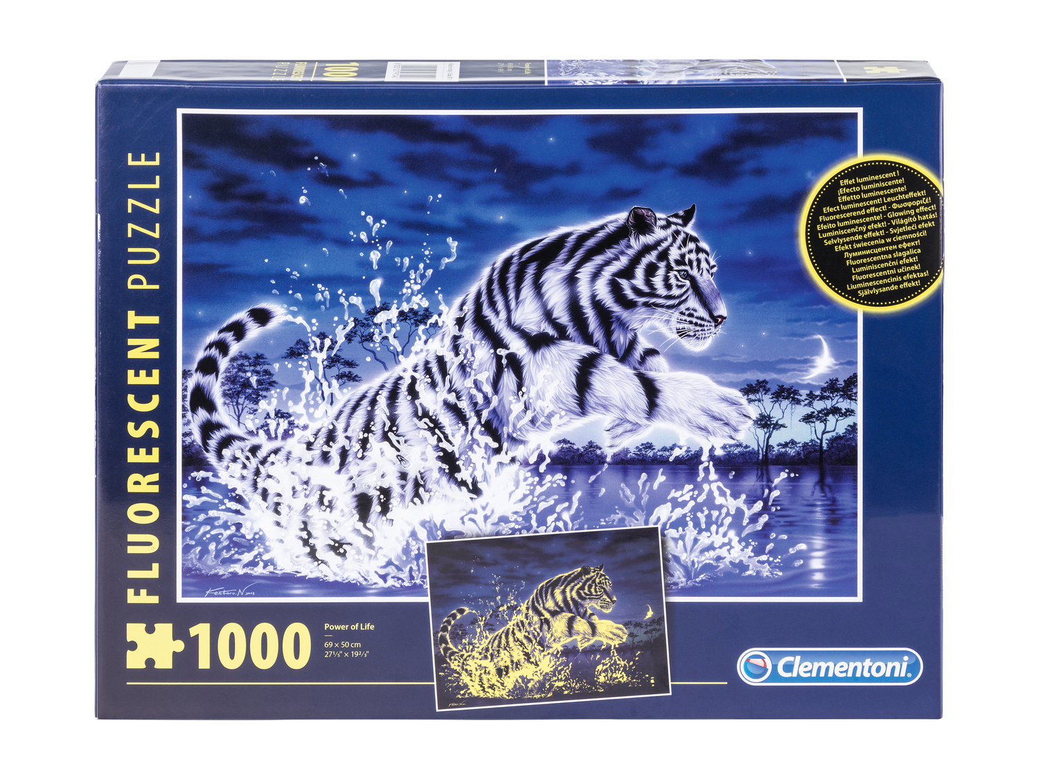 Puzzle 3D o fluorescente Clementoni, prezzo 3.99 €
1000 pezzi
Caratteristiche