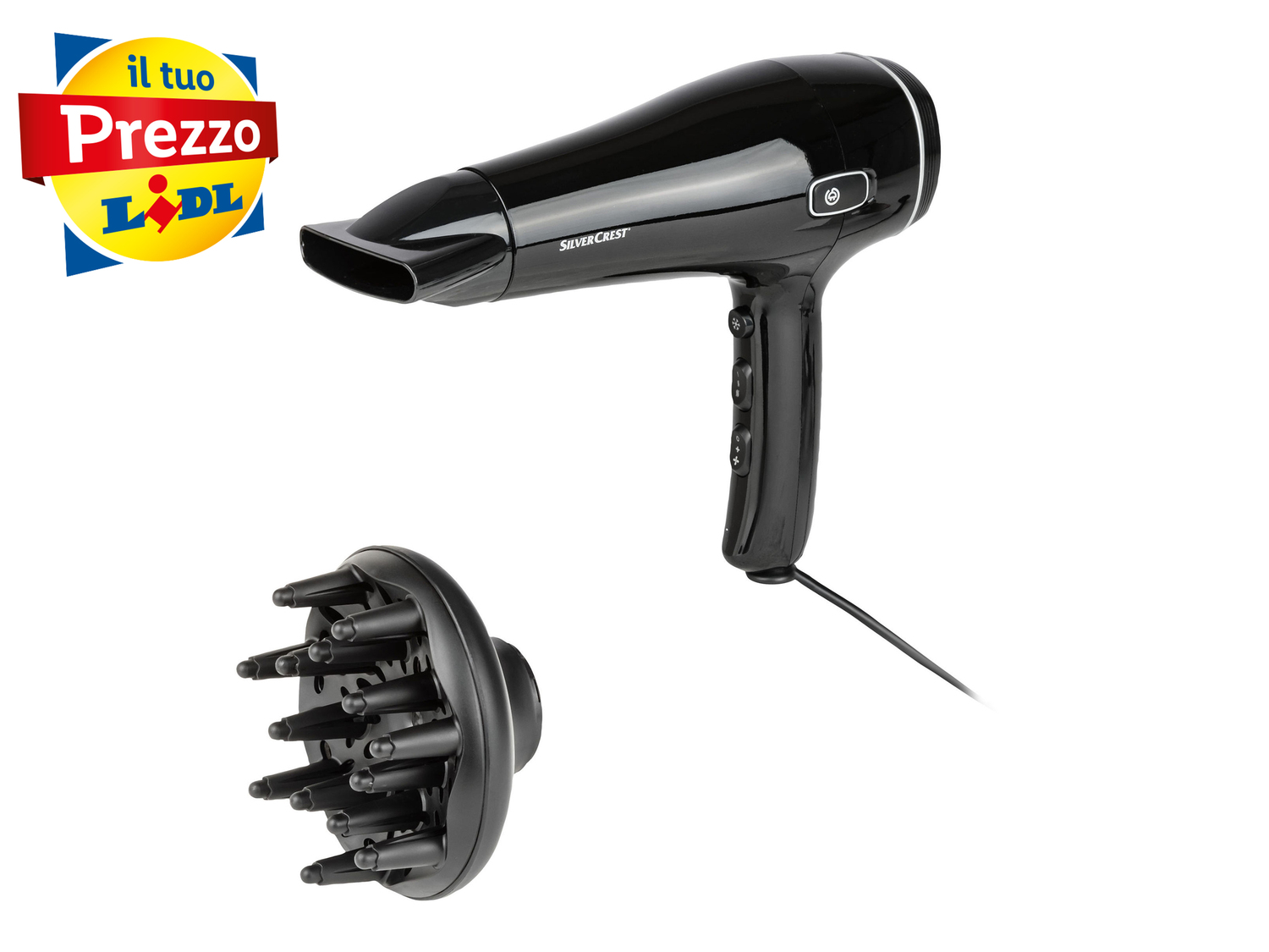 Asciugacapelli Silvercrest Personal Care, prezzo 14.99 €
- Tecnologia agli ioni
- ...