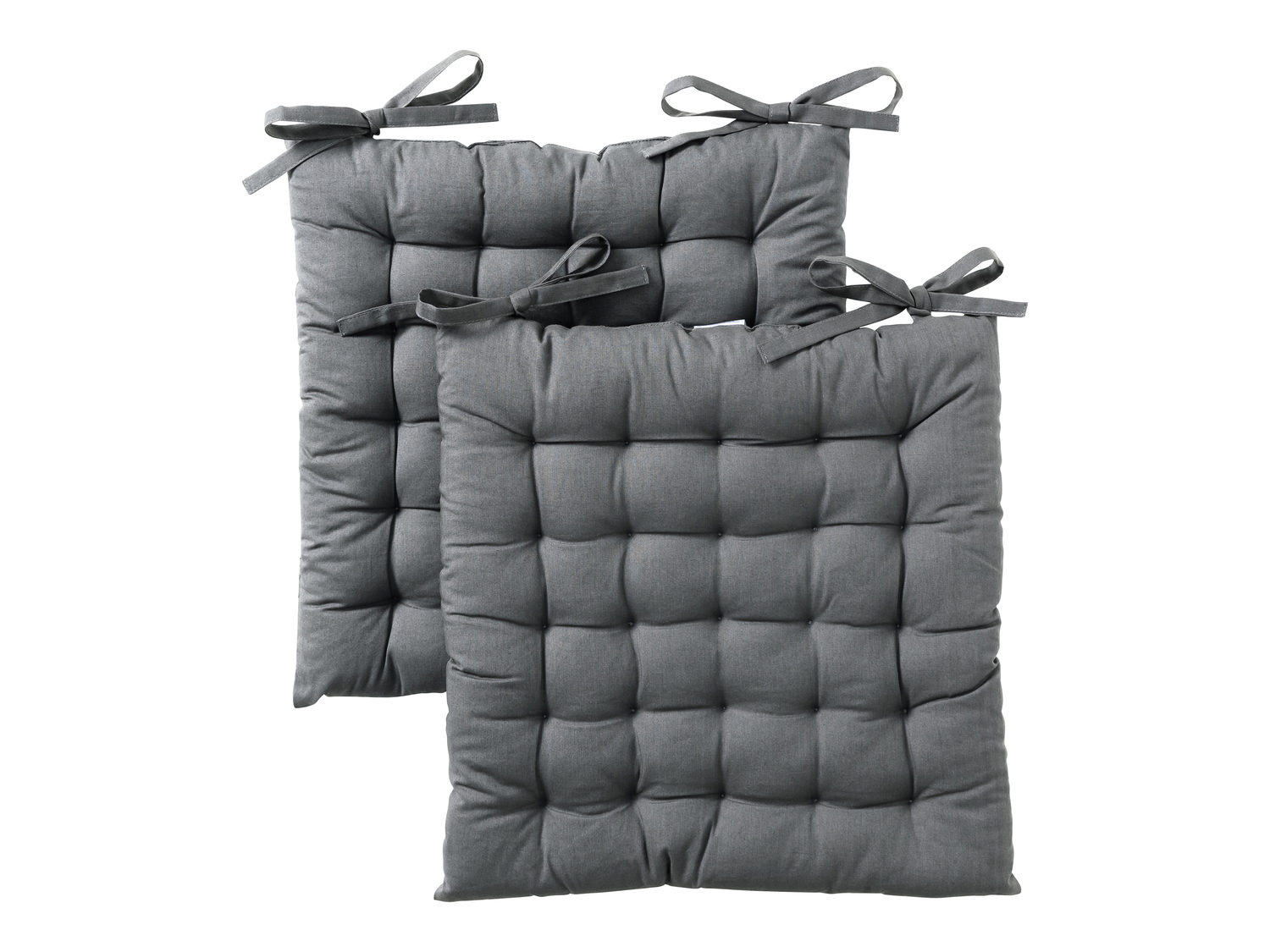 Cuscino per sedia Meradiso, prezzo 7.99 €
2 pezzi - 40x40 cm
- Con laccetti ...