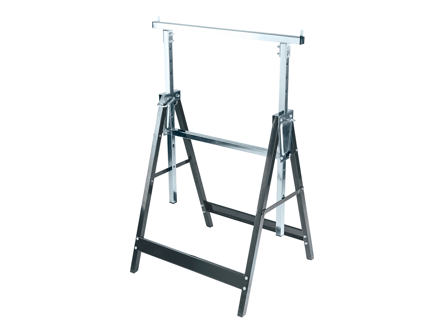 Cavalletto pieghevole regolabile Powerfix, prezzo 19.99 €
- Asta di sostegno ...