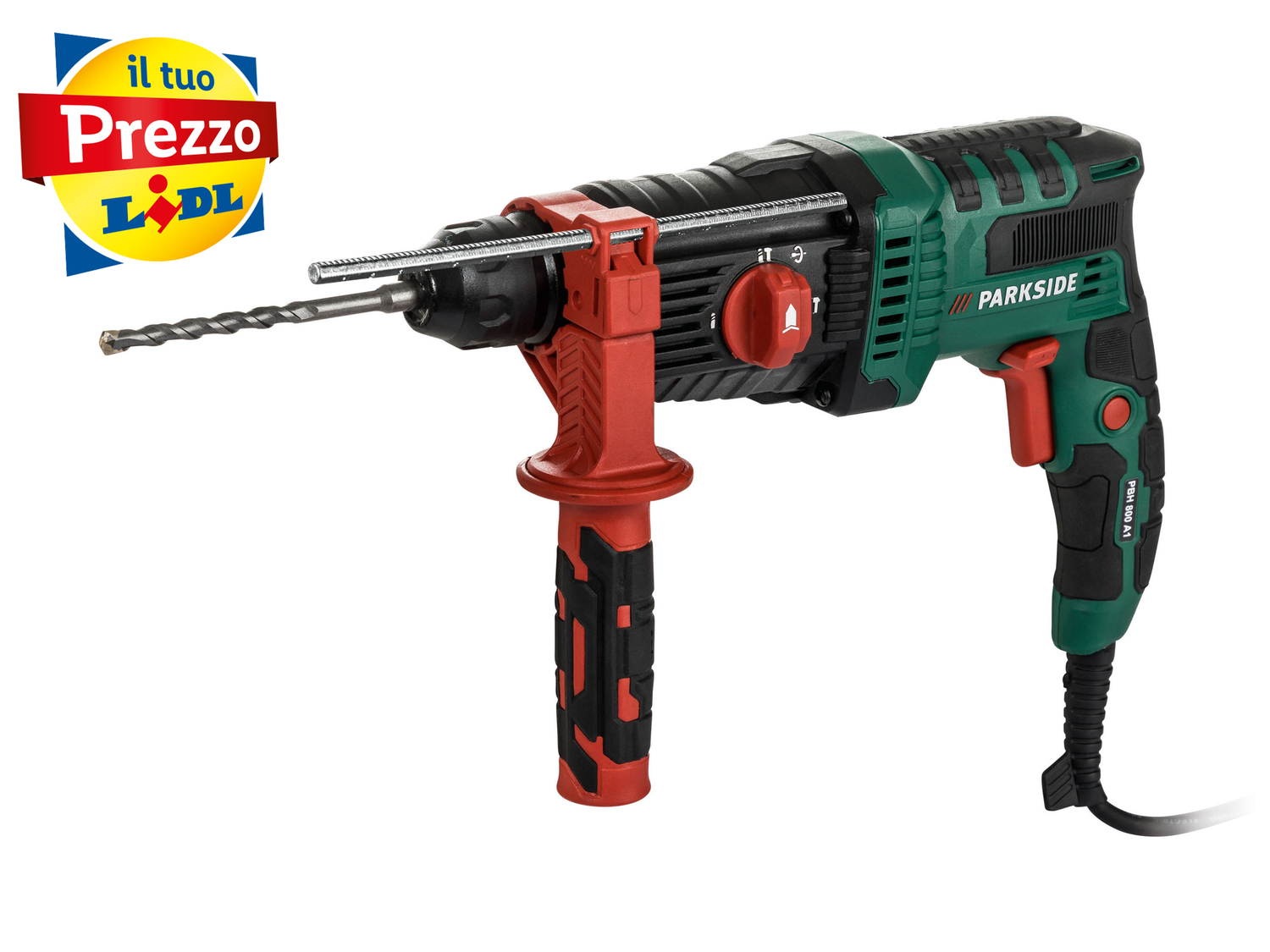 Trapano a percussione scalpellatore pneumatico Parkside, prezzo 34.99 € ...