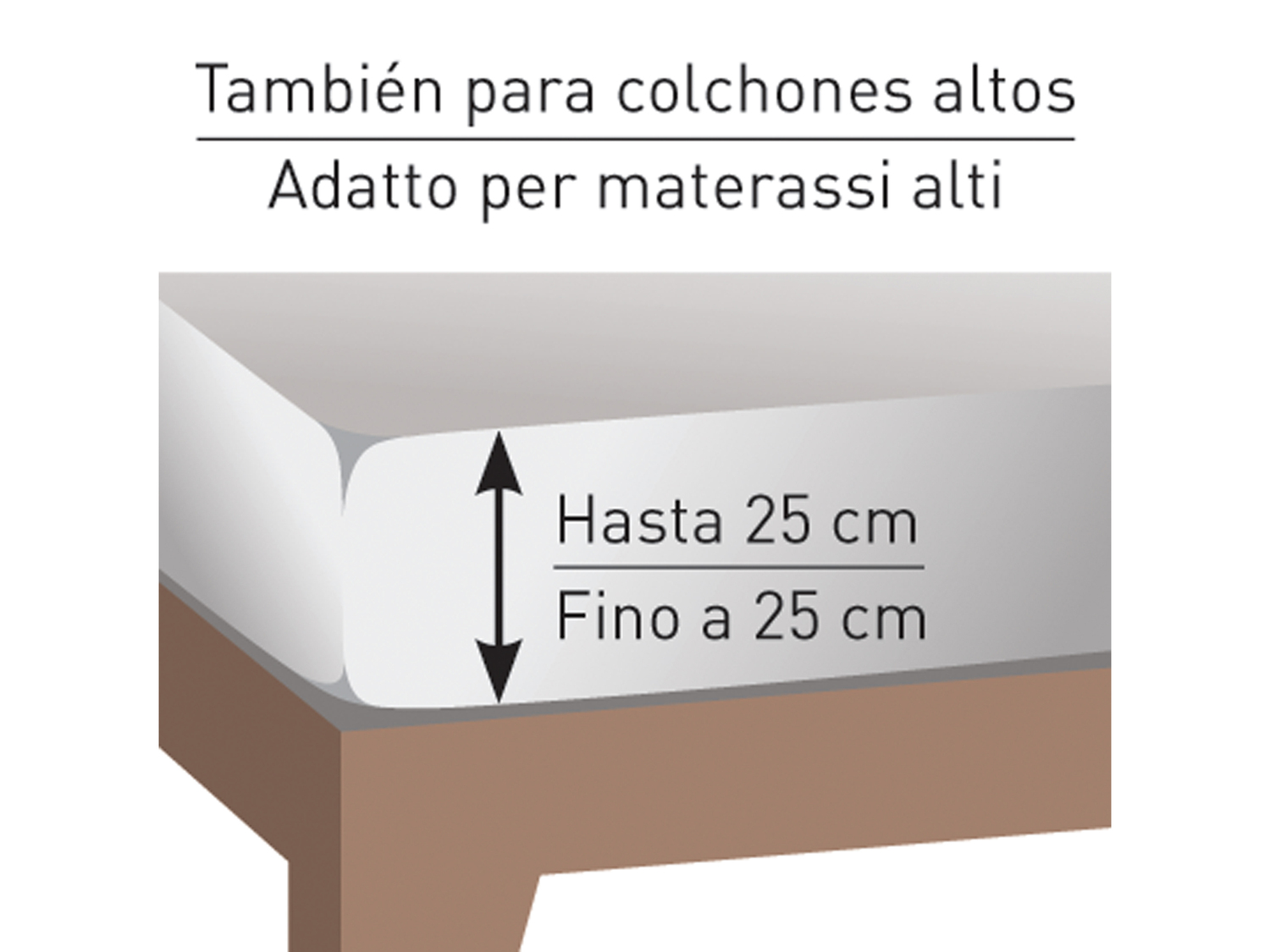 Lenzuolo con angoli matrimoniale Meradiso, prezzo 8.99 € 
180-200 x 200 cm 
- ...