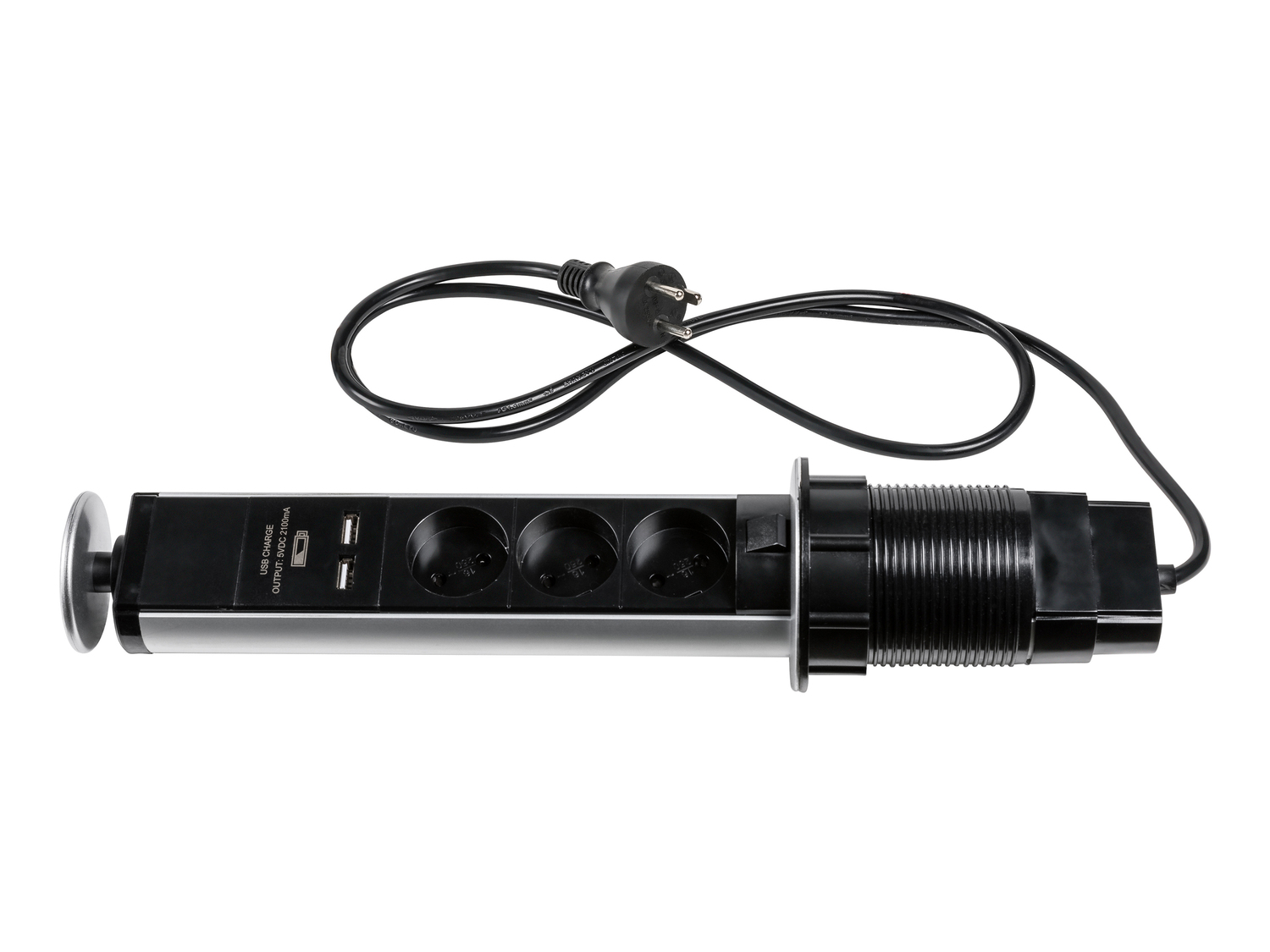 Presa multipla a incasso o presa multipla Powerfix, prezzo 14.99 €
Con USB
- ...