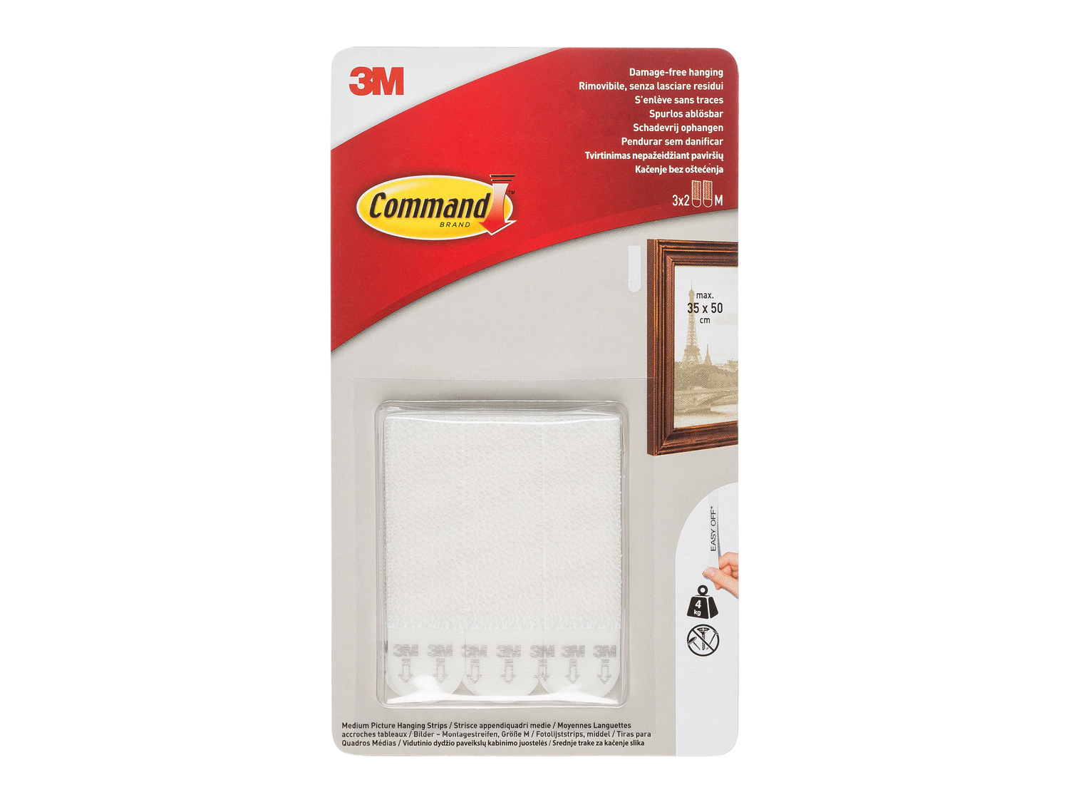 Strisce appendiquadri 3m, prezzo 3.99 €
- Rimovibili, senza lasciare residui
- ...
