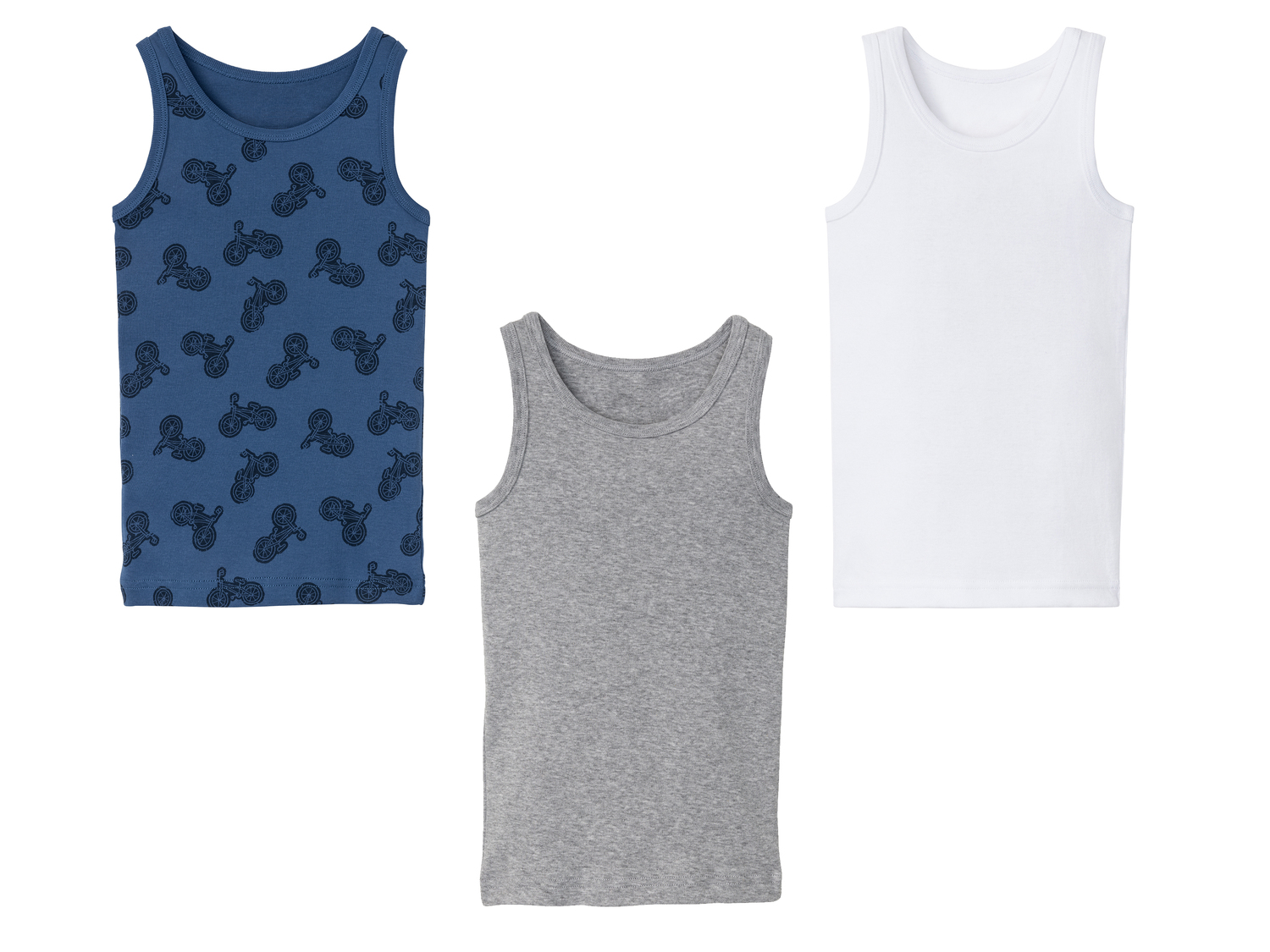 Canotta da bambino Lupilu, prezzo 4.99 €
3 pezzi - Misure: 2-6 anni
- ...