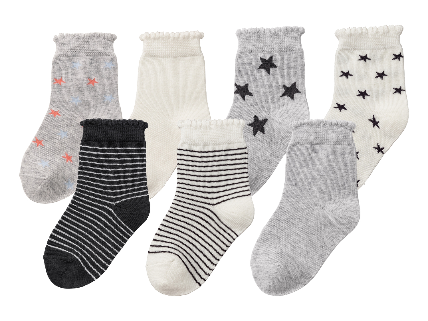 Calze per bambini Lupilu, prezzo 3.99 €
7 paia - Misure: 19-42
- Prodotto ...