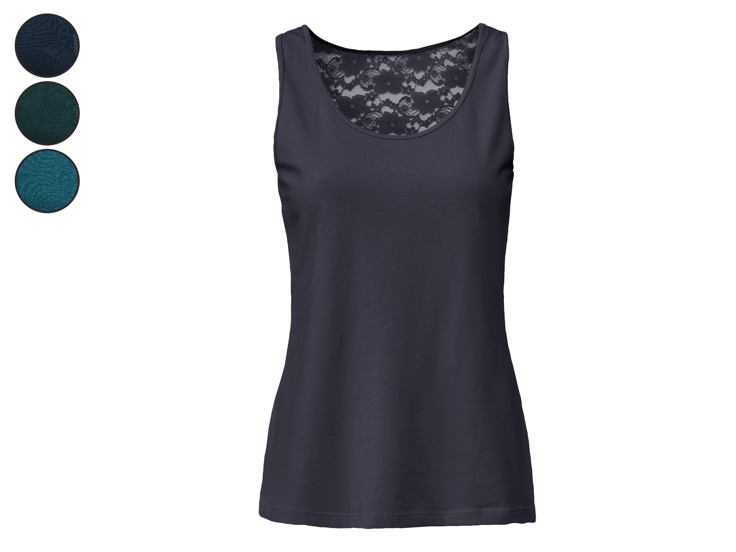 Canotta da donna con pizzo Esmara Lingerie, prezzo 9.99 €
3 pezzi - Misure: ...