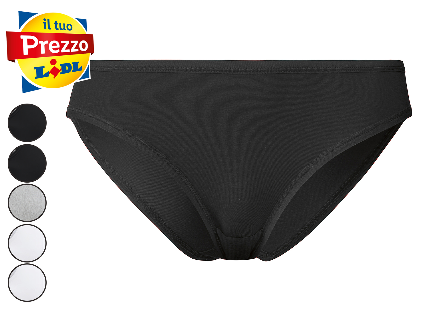 Minislip da donna Esmara Lingerie, prezzo 6.99 €
5 pezzi - Misure: S-L ...
