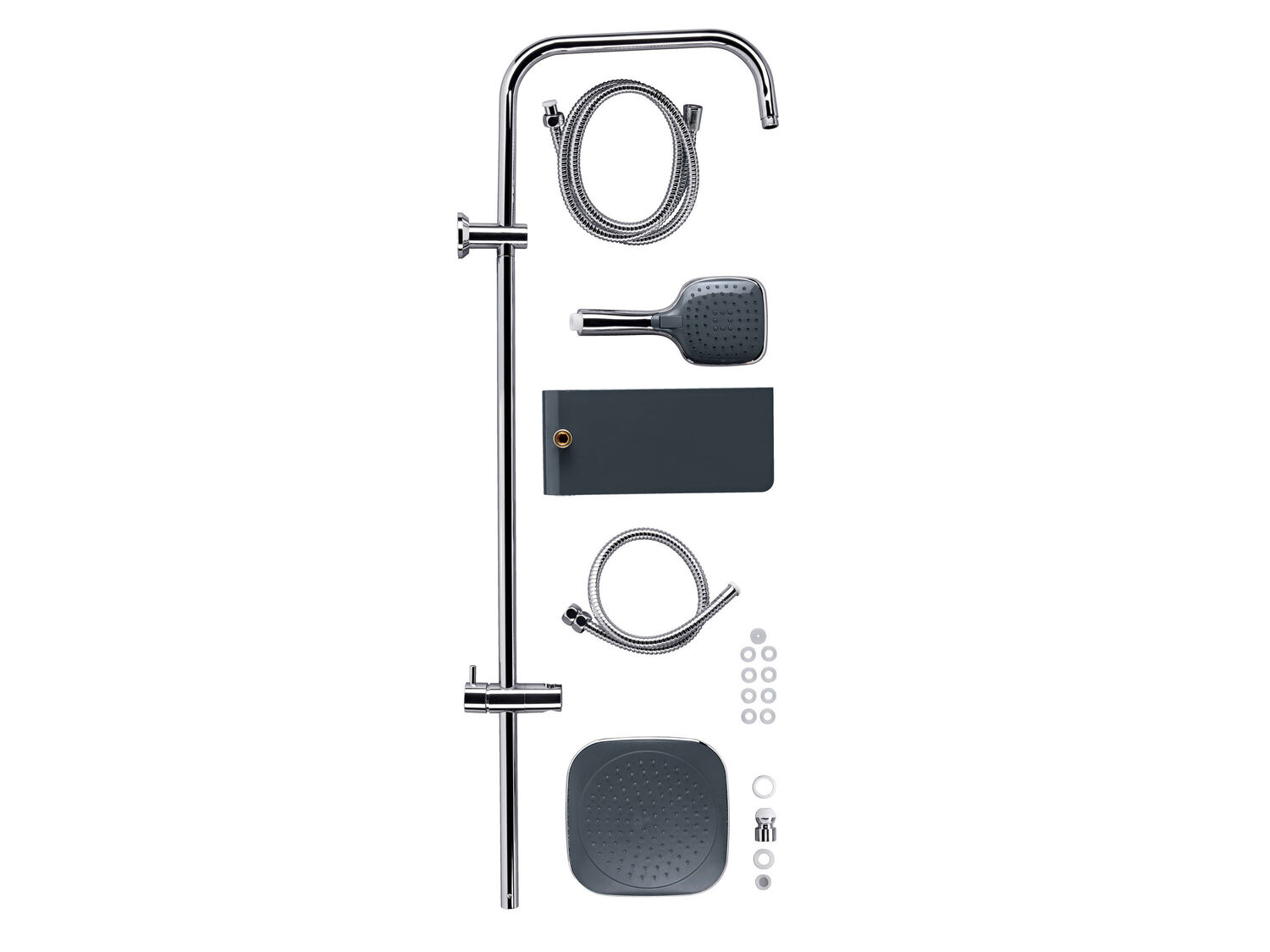 Set doccia Miomare, prezzo 49.00 €
- Commutatore integrato per passare da soffione ...