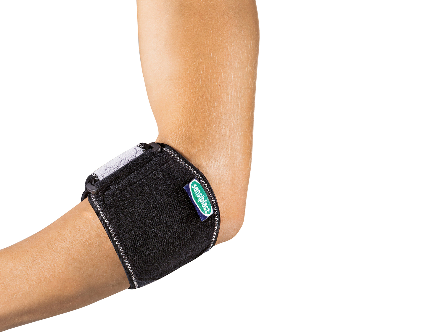 Cavigliera elastica, gomitiera elastica o fascia per gomito del tennista Sensiplast, ...