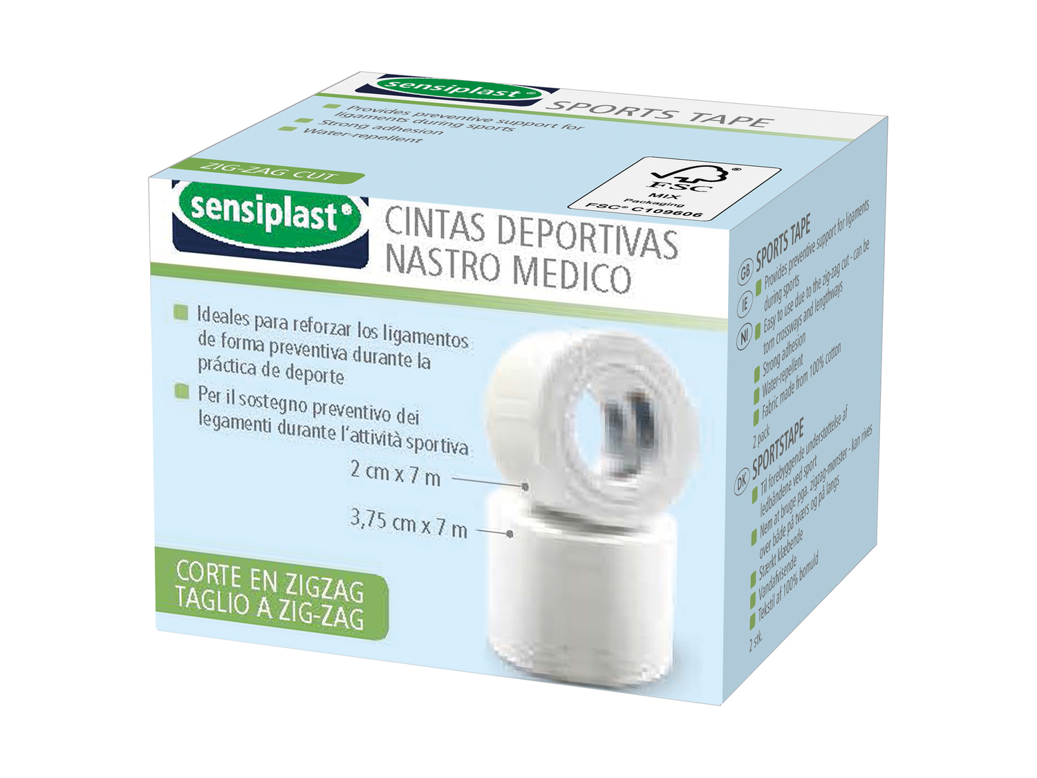 Bendaggi o garze sterili per medicazione Sensiplast, prezzo 2.99 €
- ...