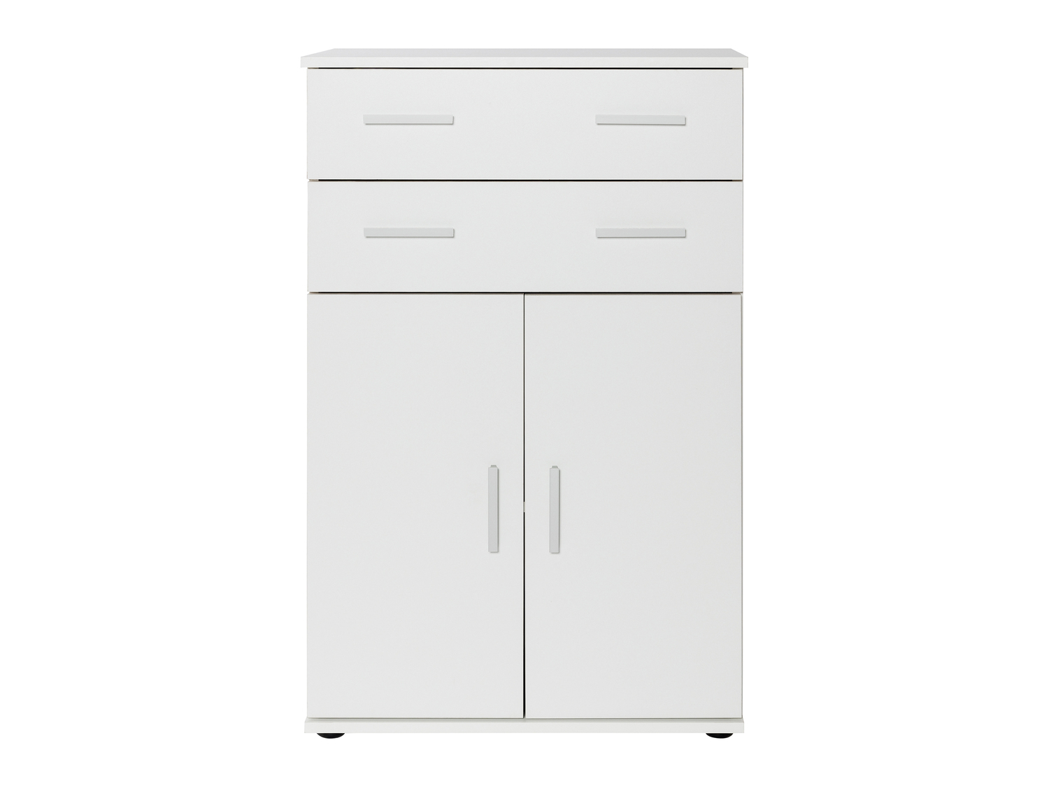 Mobiletto con 2 cassetti e 2 ante Livarno Living, prezzo 39.99 €
- Ripiano regolabile ...
