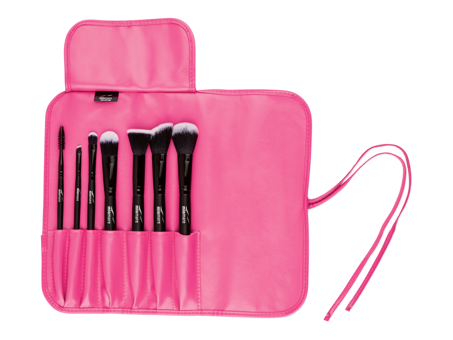 Set pennelli per il trucco Miomare, prezzo 5.99 € 
8 pezzi 
- 7 pennelli in ...