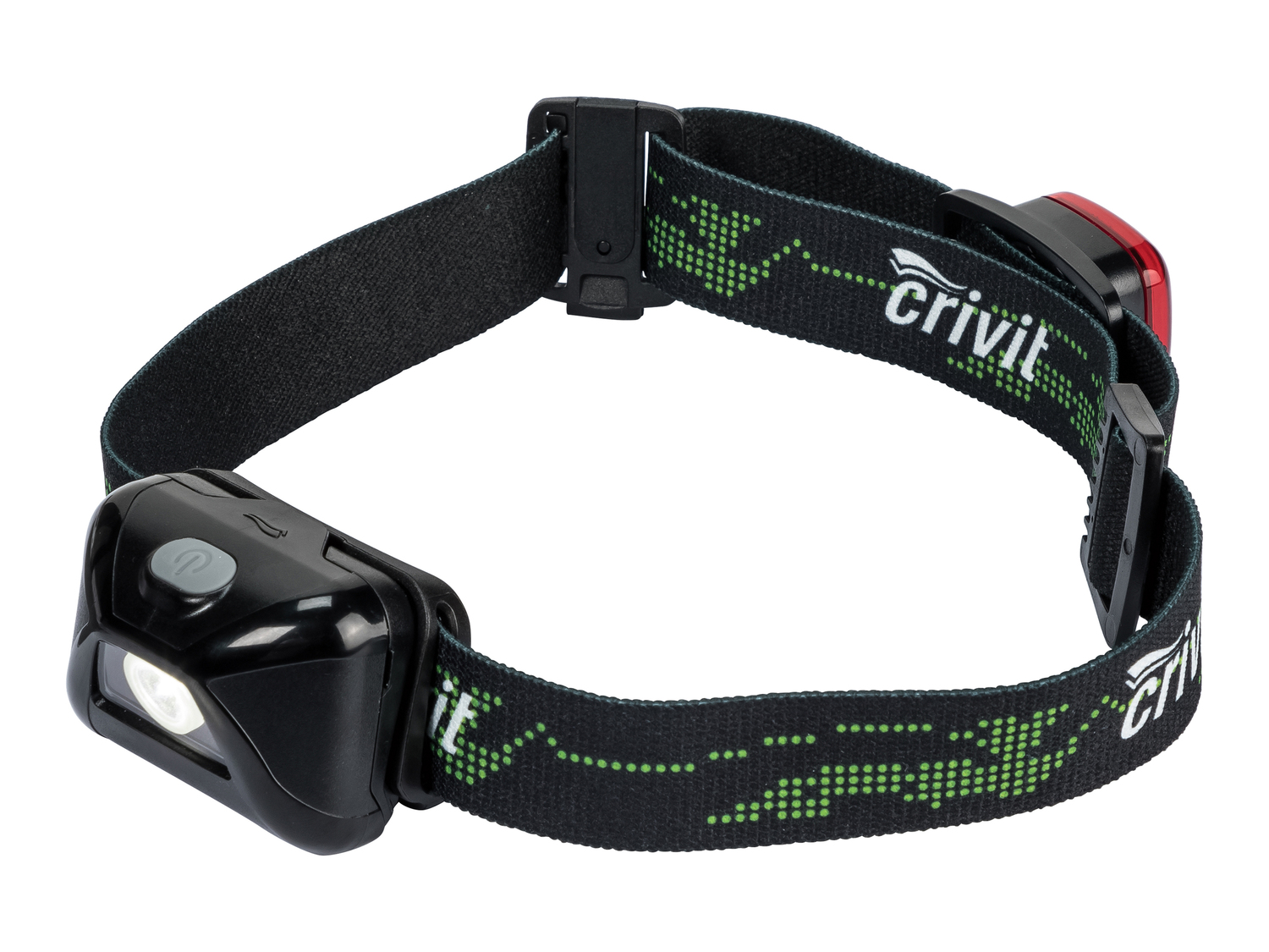 Lampada frontale LED Crivit, prezzo 9.99 €
- 5 modalità di ...