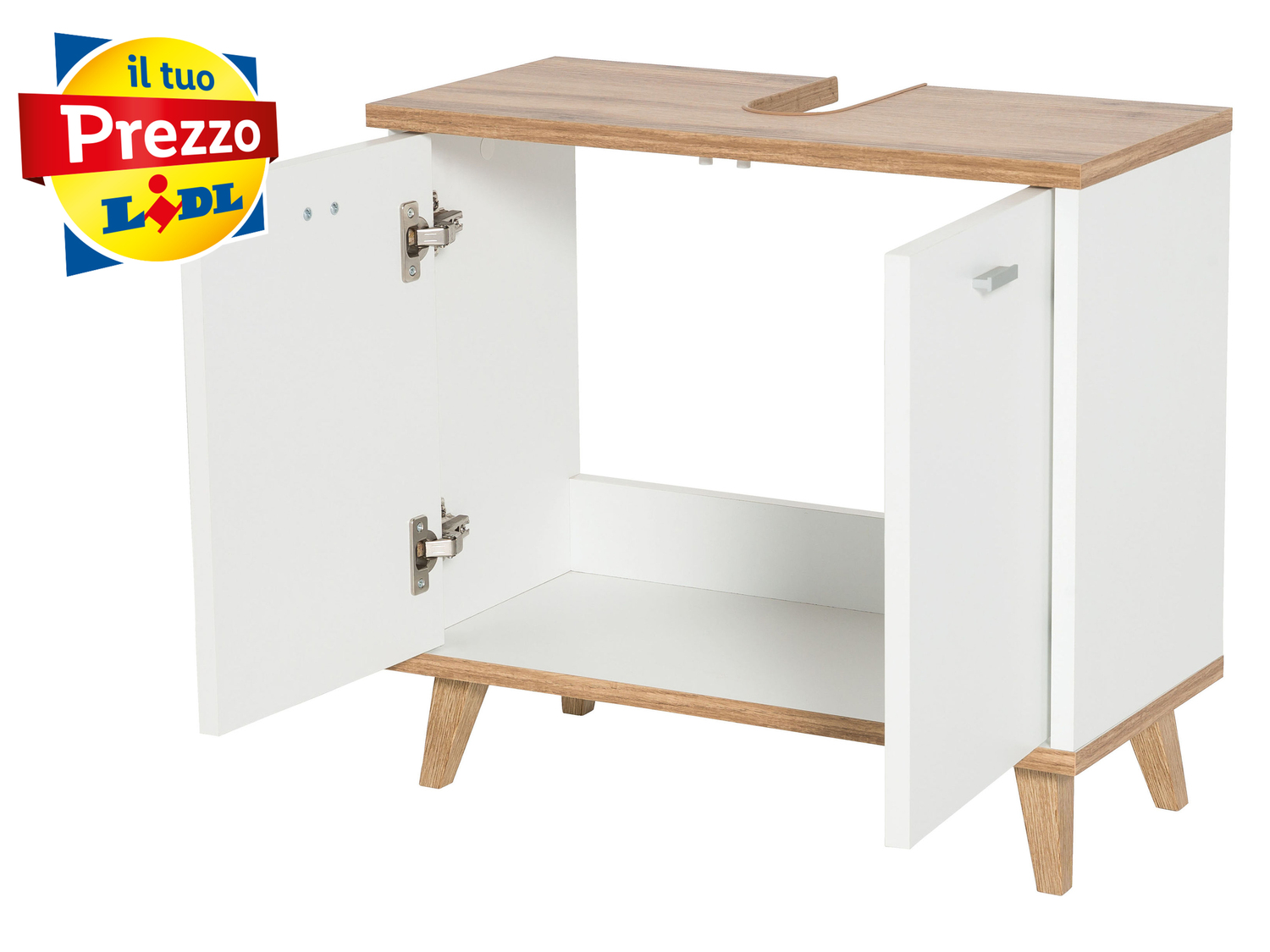 Mobiletto sottolavabo Livarno Living, prezzo 24.99 €
- Materiale di montaggio ...