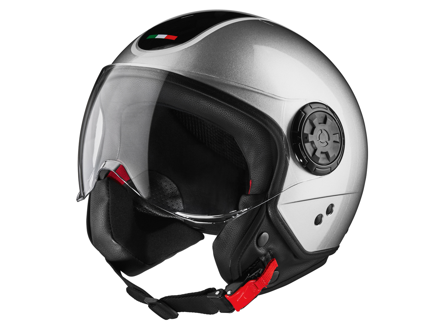 Casco Jet Crivit, prezzo 29.99 €
Misure: L
- Sicurezza certificata secondo ...