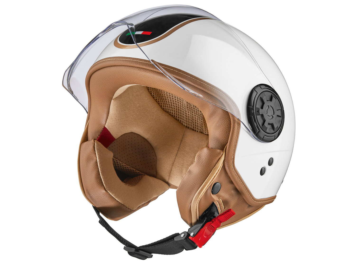 Casco Jet Crivit, prezzo 29.99 €
Misure: S-M
- Sicurezza certificata secondo ...