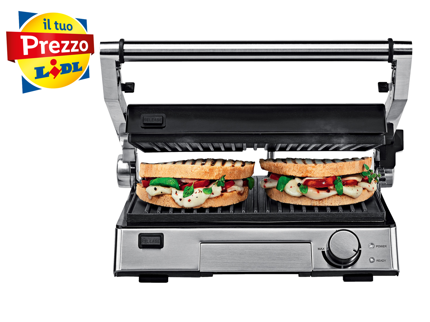 Piastra elettrica Silvercrest Kitchen Tools, prezzo 39.99 €
- Con 3 funzioni ...