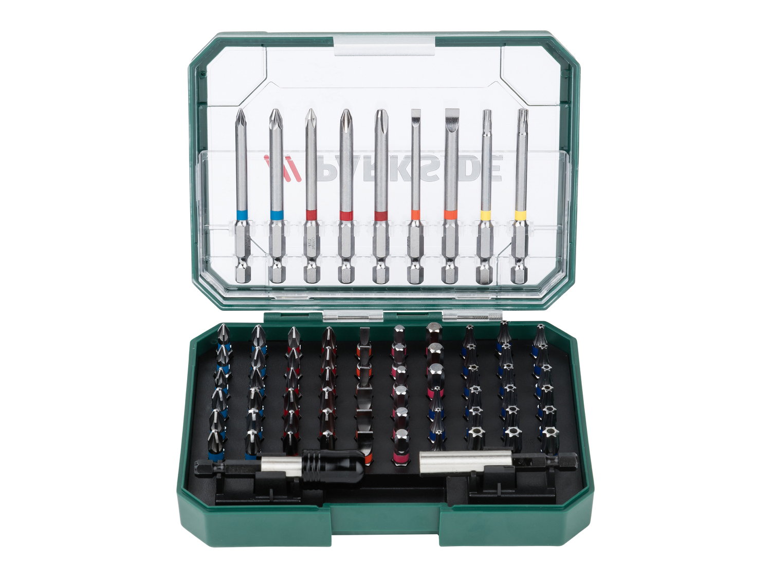 Set bit Parkside, prezzo 11.99 €
56 o 71 pezzi
Caratteristiche
- VPA-5891