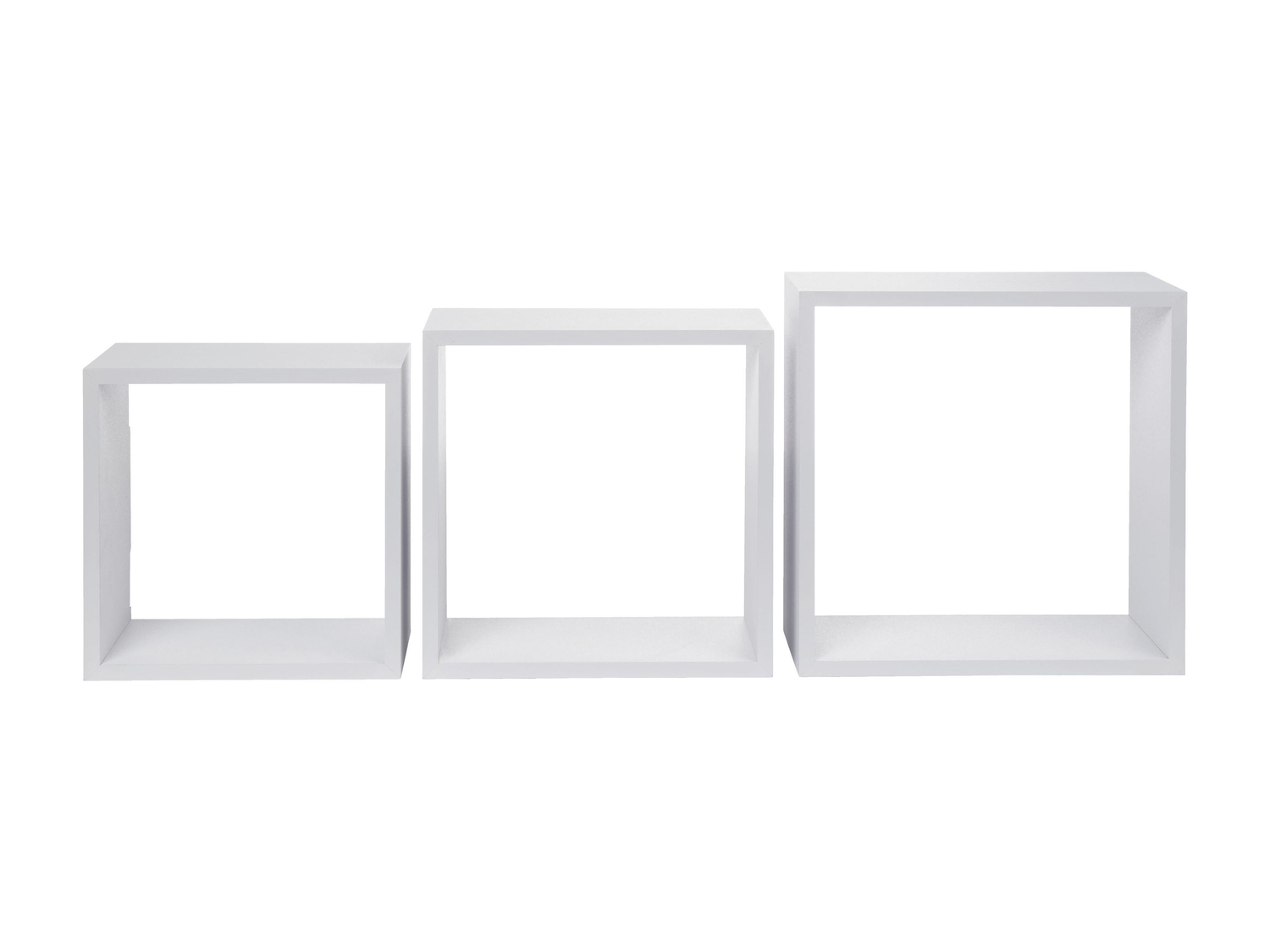 Set mensole a cubo Livarno Living, prezzo 8.99 €
3 pezzi
- Da appendere
- ...