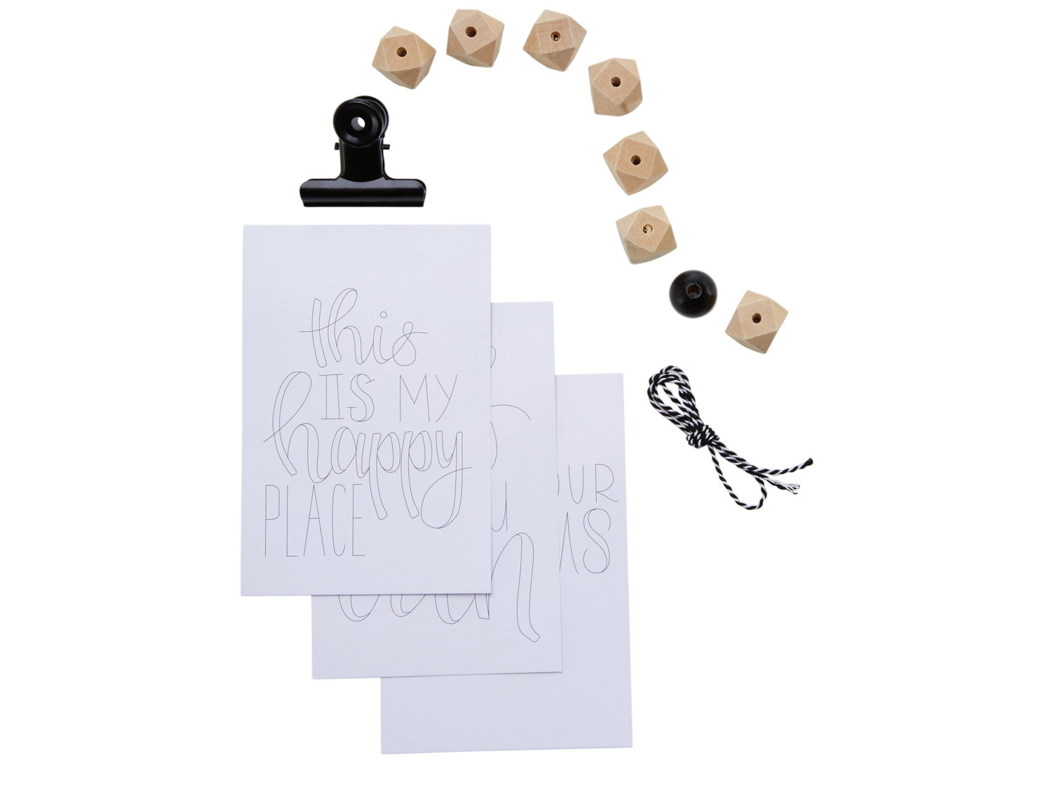Set calligrafia, set biglietti o set decorazioni fai da te Crelando, prezzo 2.99 ...
