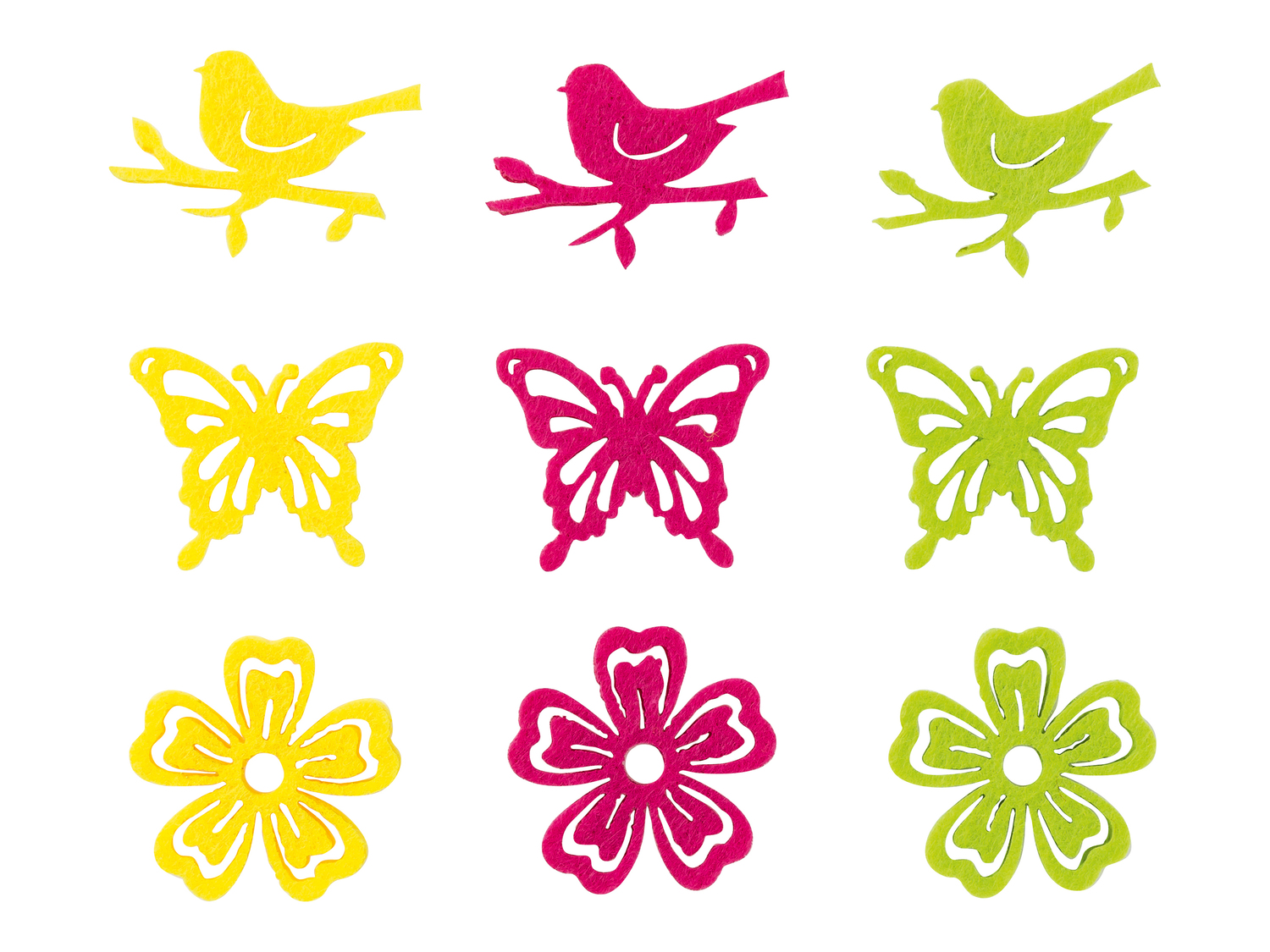 Decorazioni primaverili in feltro Melinera, prezzo 1.49 €
Caratteristiche